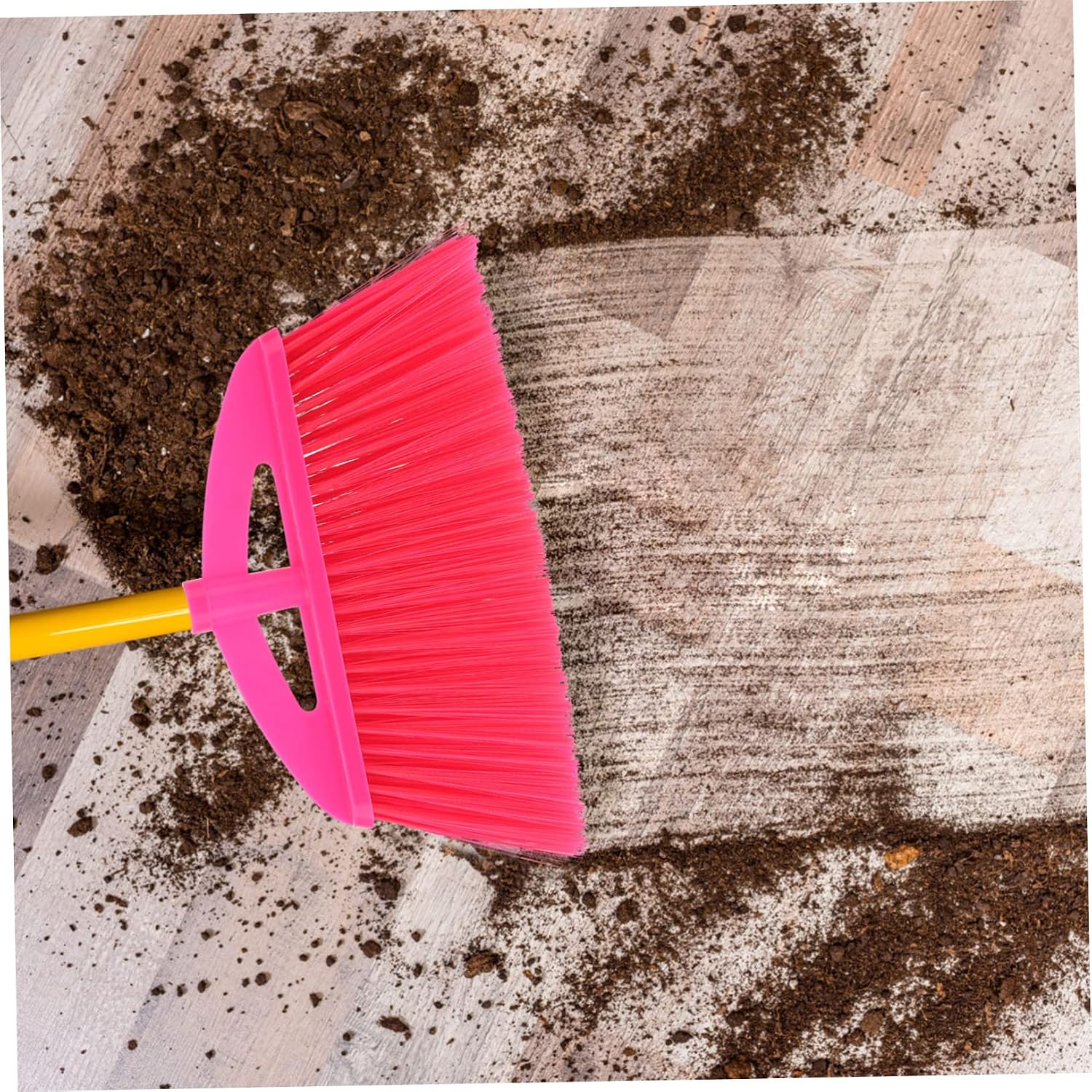 Replacement Broom Head Plastic Boys and Girls Broom Dusting Dusters for Cleaning Soft Bristle Brush