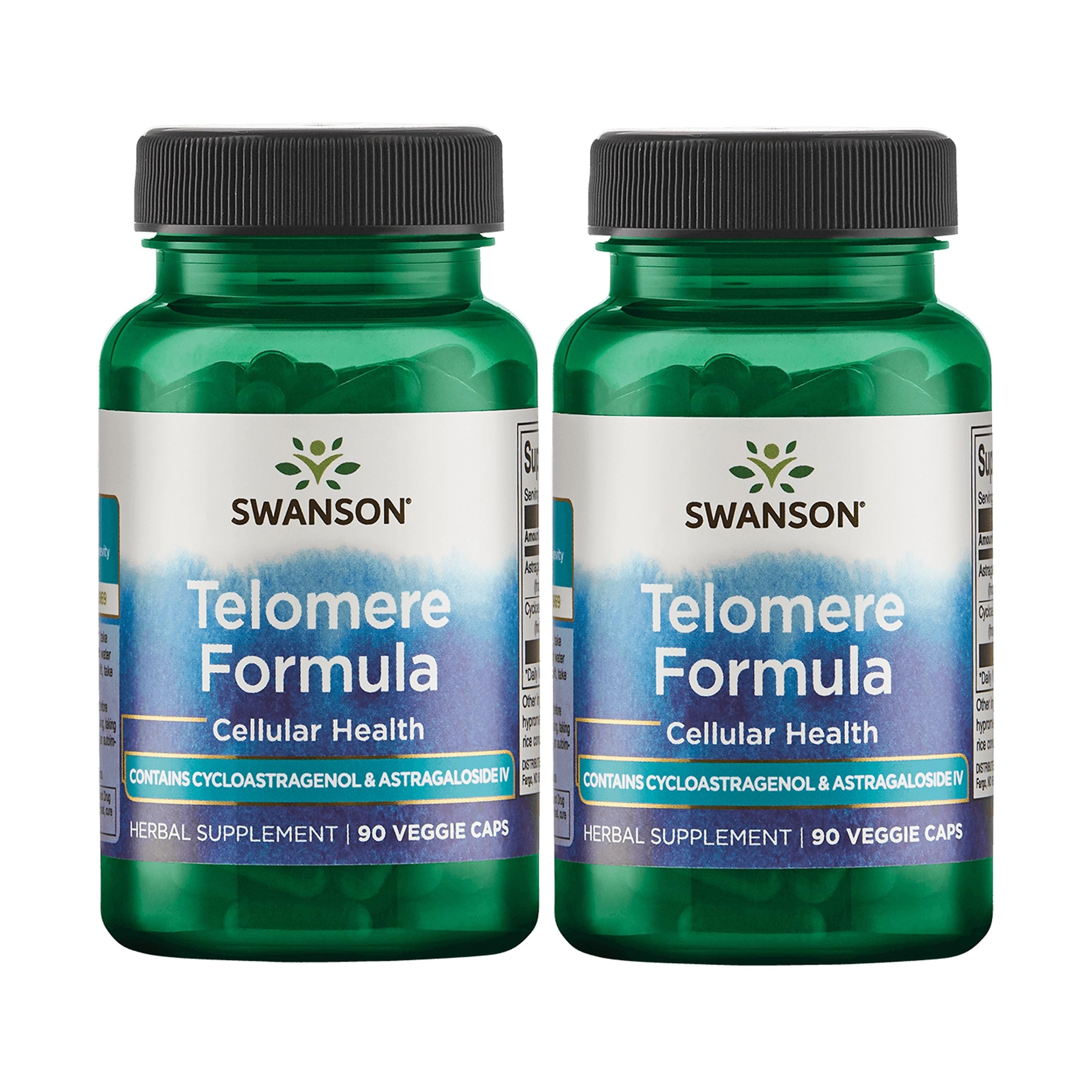 Swanson Telomere Formula 90 Veg Caps (2 Pack)