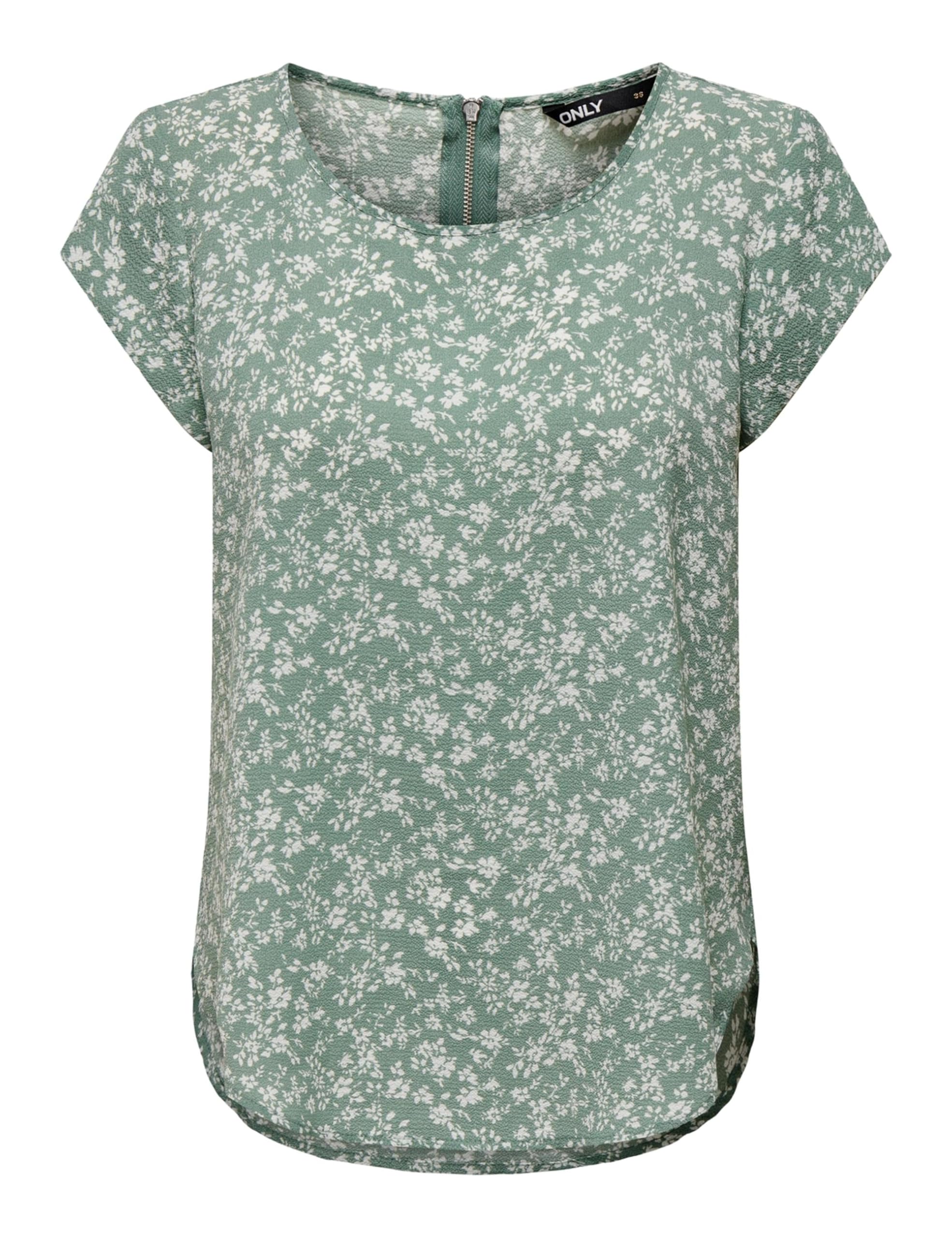 ONLY Women's Onlvic SS AOP Noos PTM Top, T-Shirt Blouse, Blouse Shirt, T-Shirt for Women, Women's Shirt, Chic Women's Top