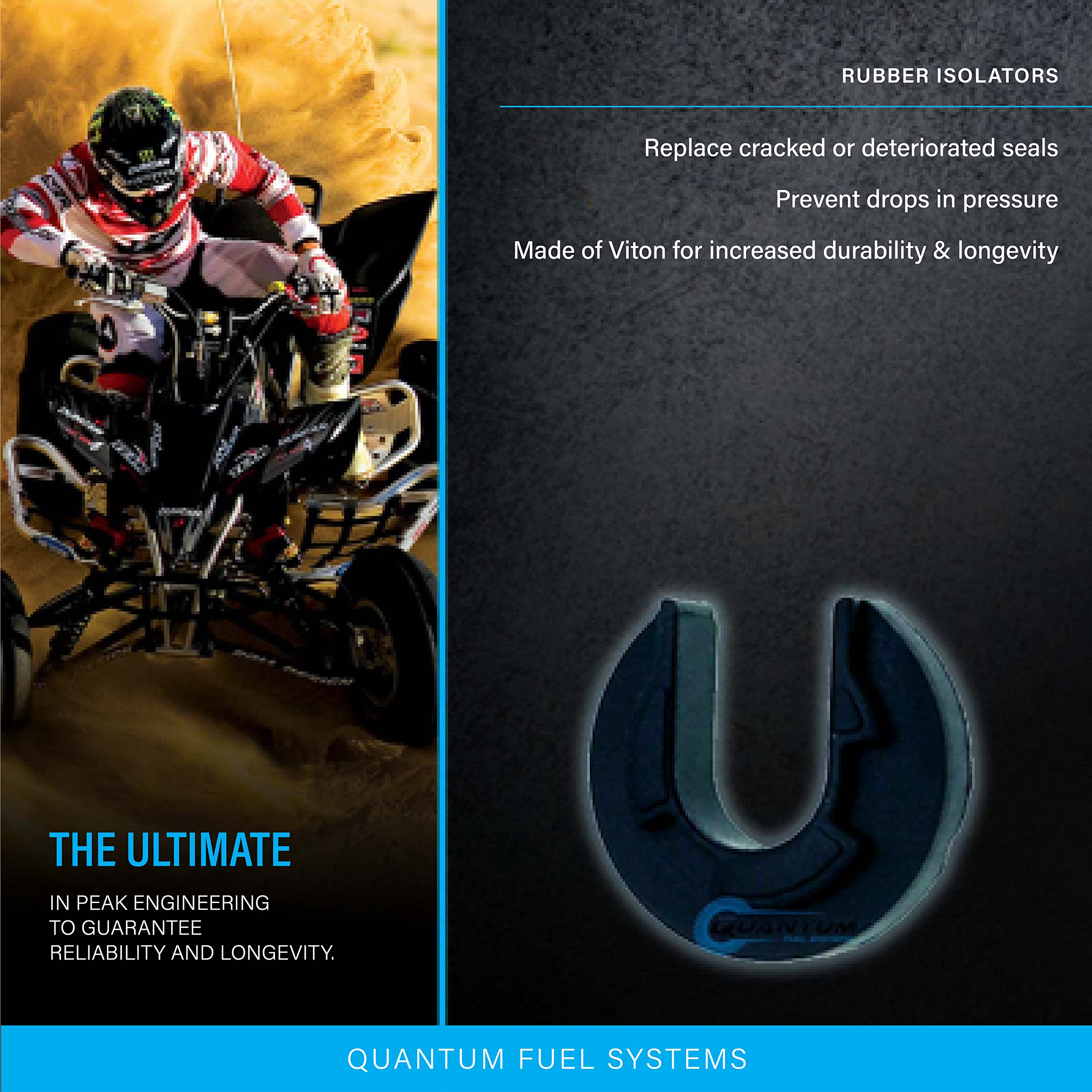 Polaris Seat Bumper HFP-RB57 Fuel Pump Rubber Isolator For Polaris