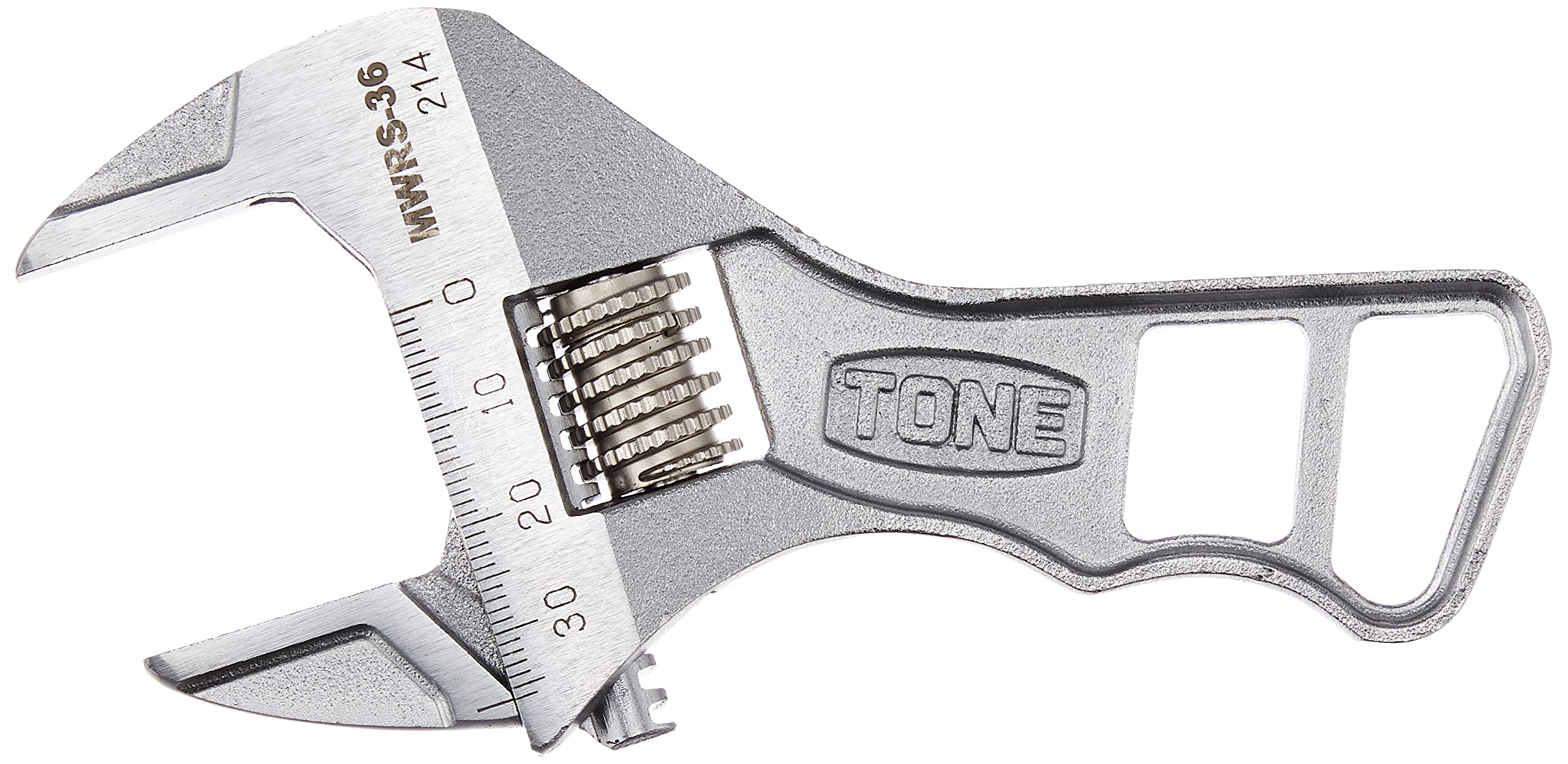 TONE Adjustable Wrench, 36mm, Short