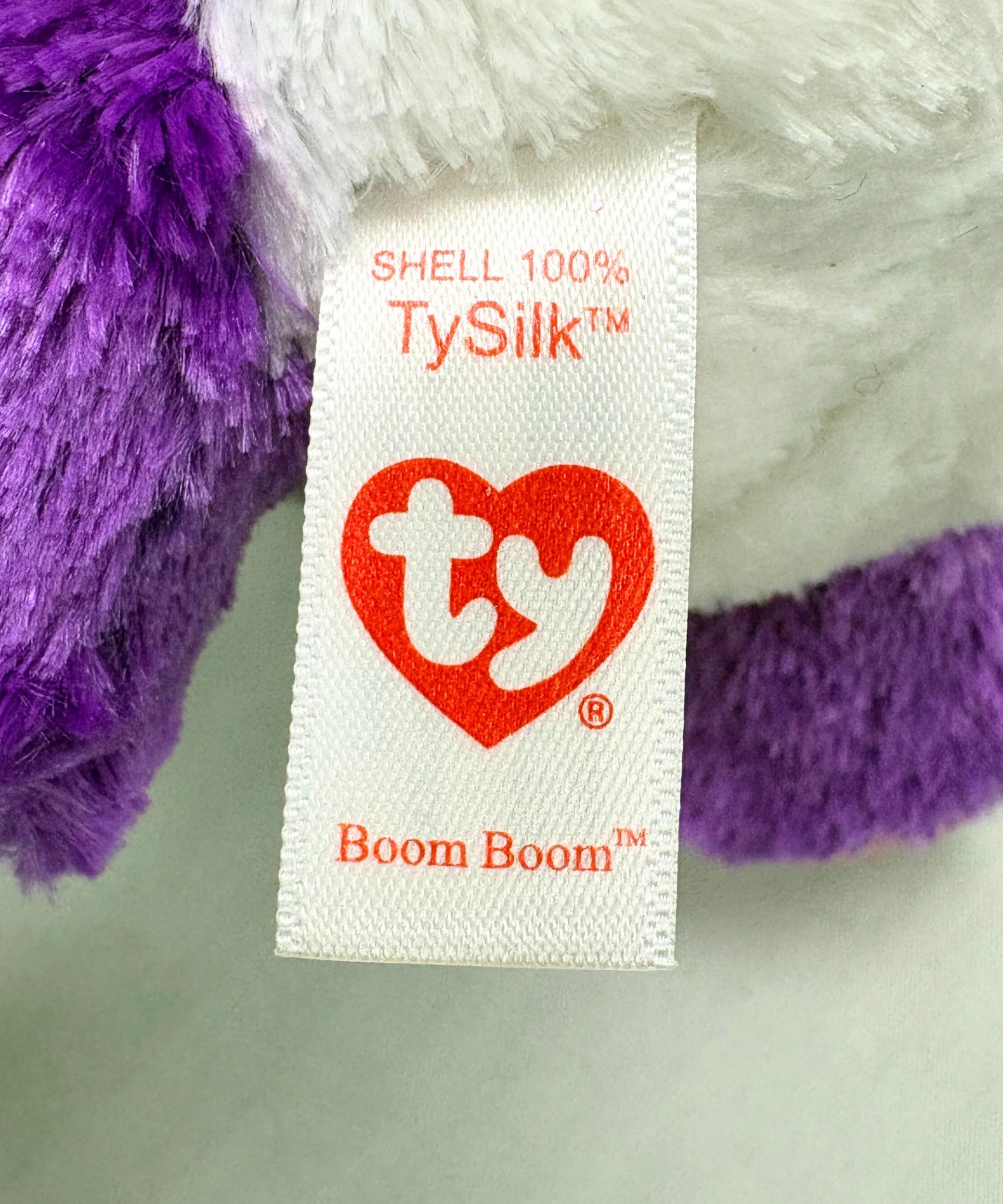 Boom Boom, Panda violett/weiss, 15cm