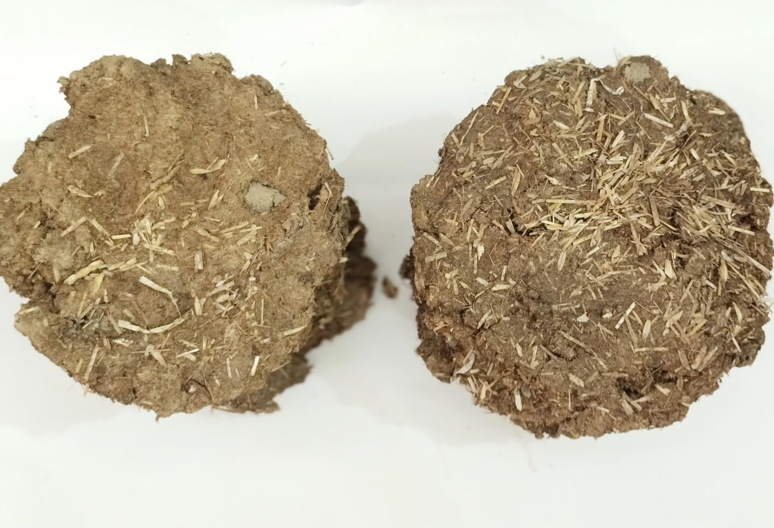 Dehati UPLA Pure Desi Cow Dung Cakes, Handmade Gobar Upla for Puja and Hawan, 100% Organic Sun-Dried Kande, Brown, Pack of 10-image-20