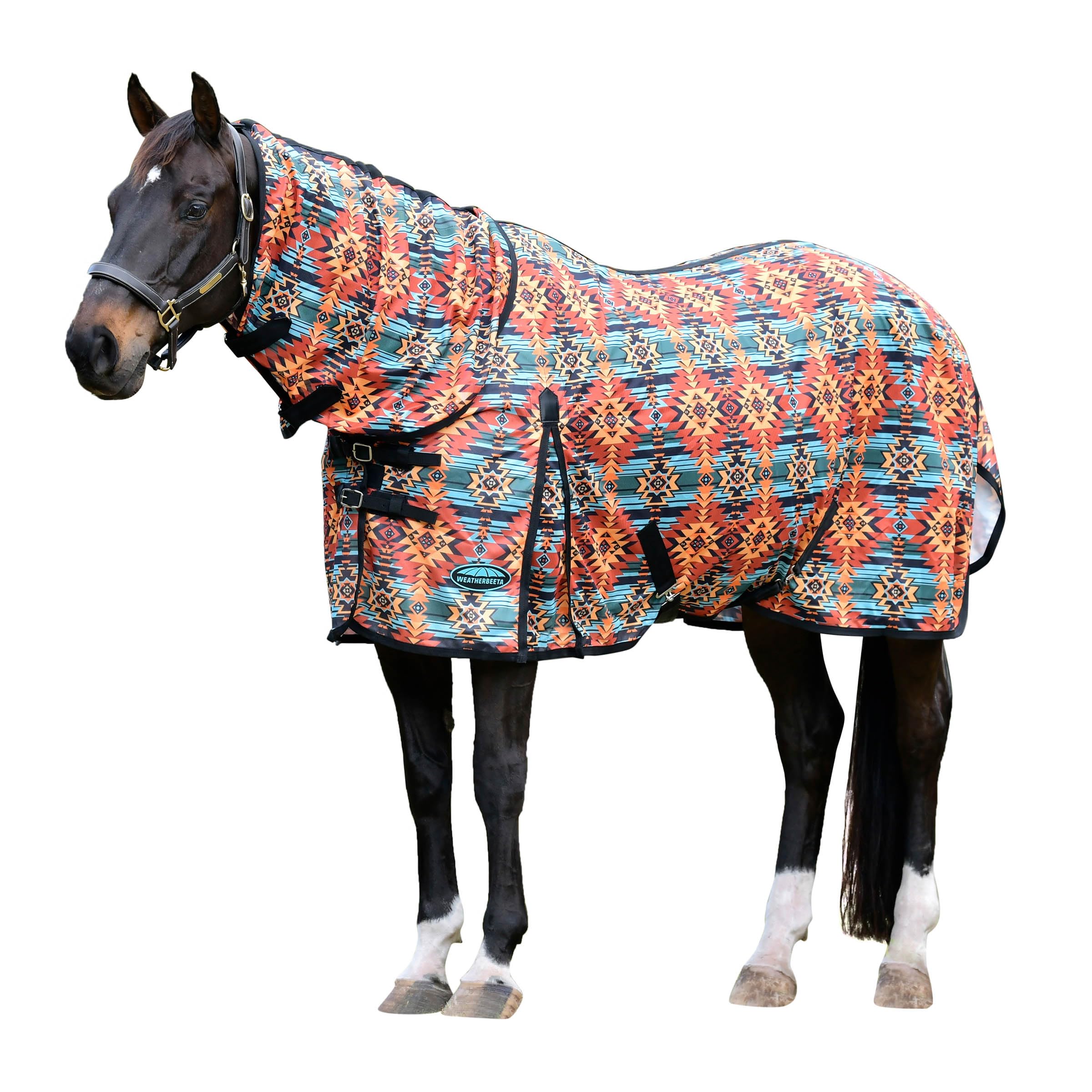 WeatherBeeta ComFiTec Essential Mesh II Combo Neck, Western Sunset Print, 66"