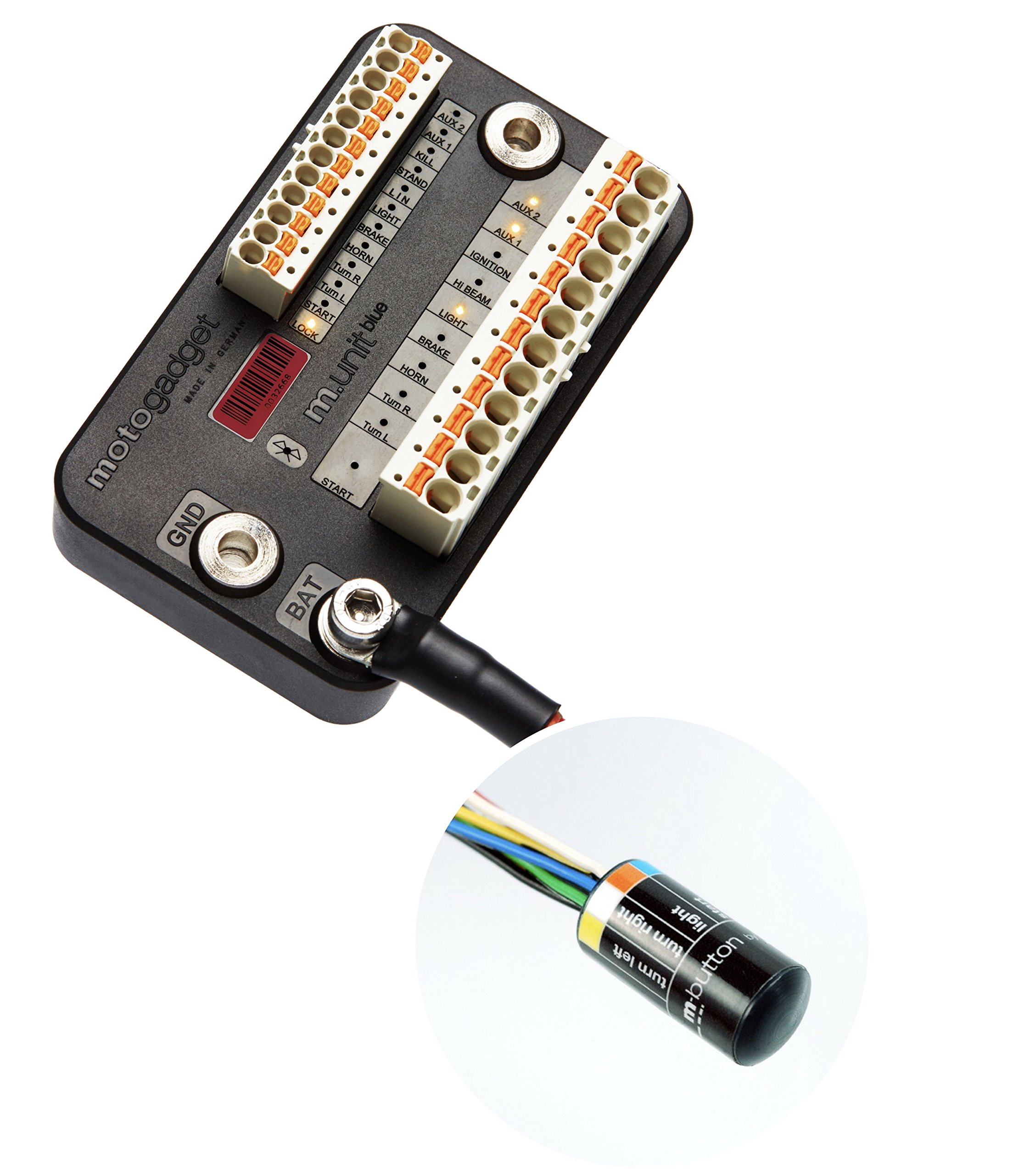 Motogadget mUnit Basic Digitial Control Unit Electrical & Ignition