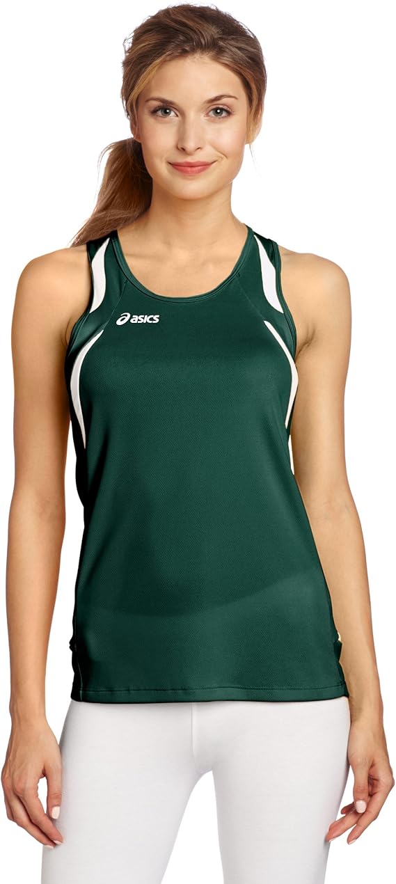 asics men's interval singlet