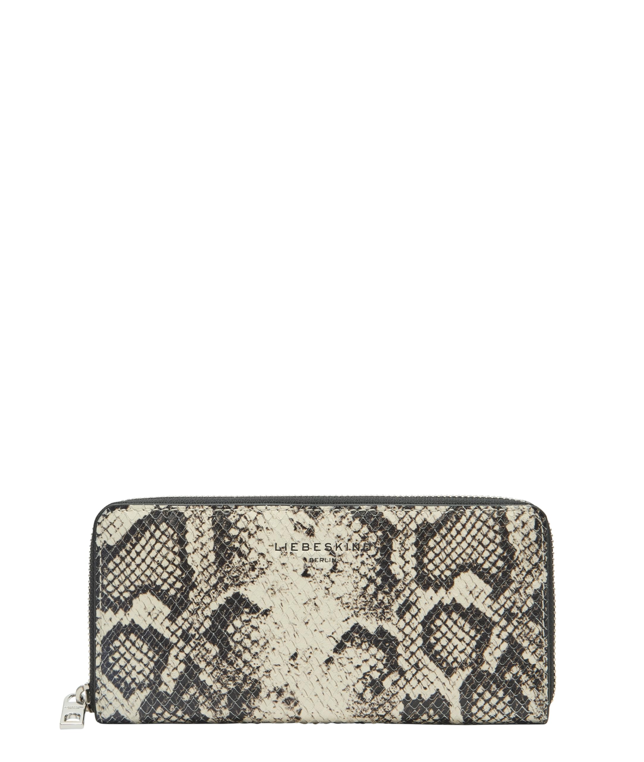 LIEBESKIND Berlin Leder Geldbörse Gigi Snake Wallet Milch Creme-Weiß