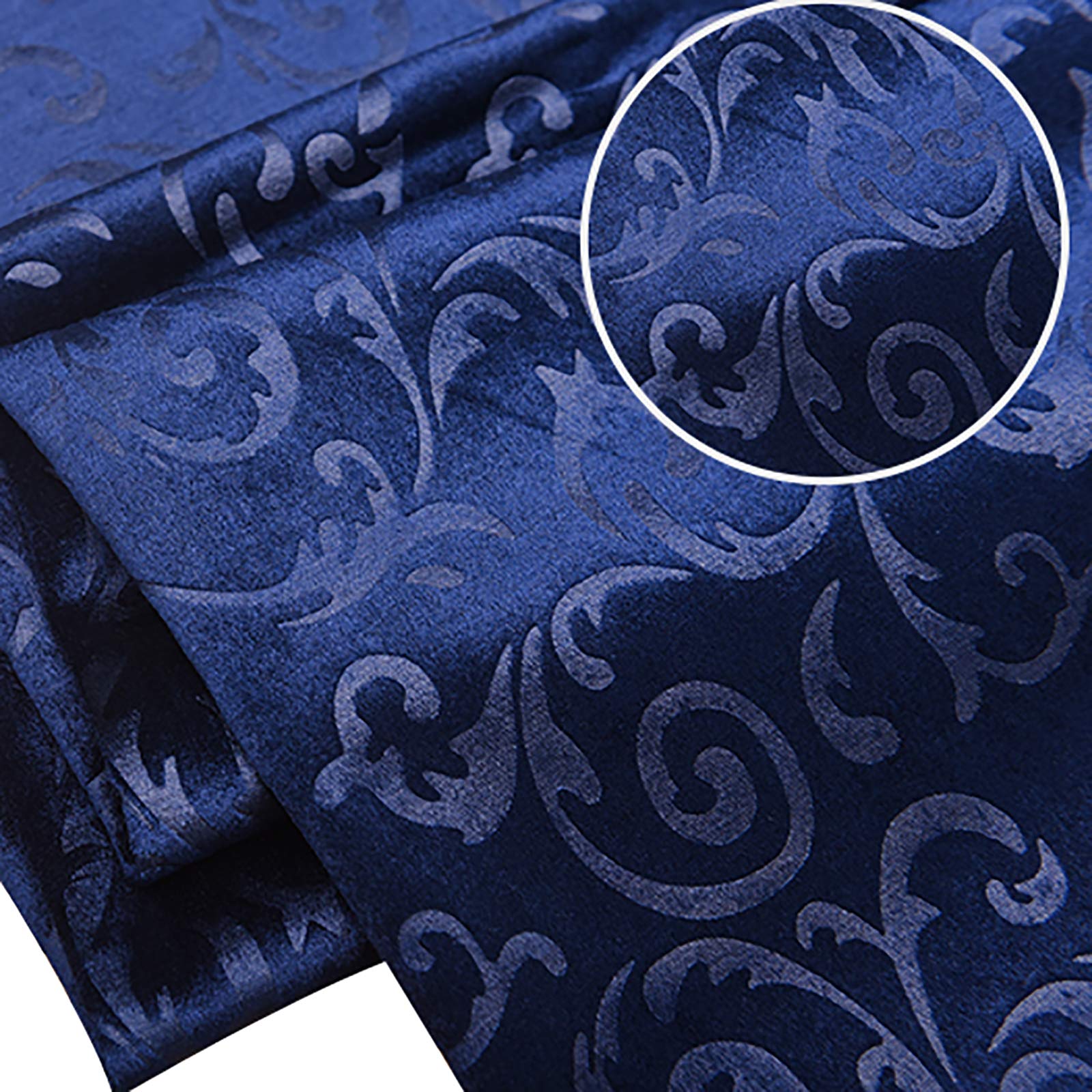 HHOZsafety generic High Grade Fabric,Soft Fabric Upholstery Dressmaking Curtain Blind Cushion Craft Velour Material 145 cm Wide Sold by The Meter/Rich Purple (Navy Blue)