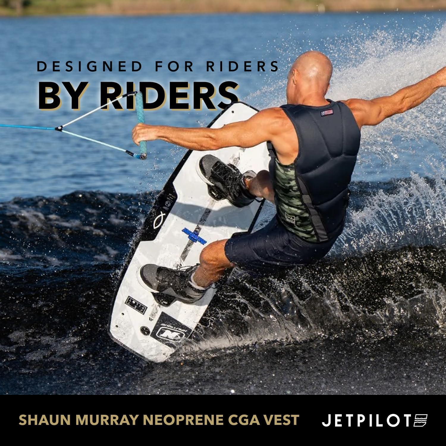 Jetpilot Shaun Murray Neoprene Coast Guard Approved Life Jacket PFD