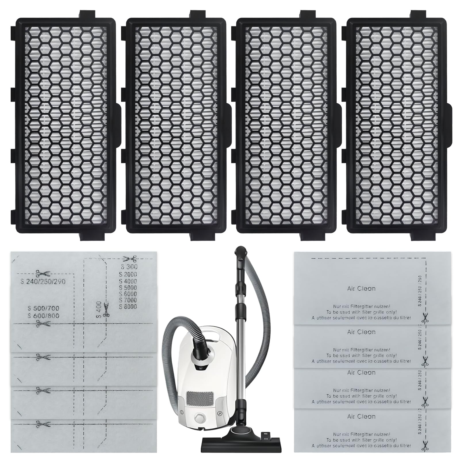 Aazon.co: 2pcs Air Clean Filters Replaceent Copatible With SF-HA 50 - Foto 12