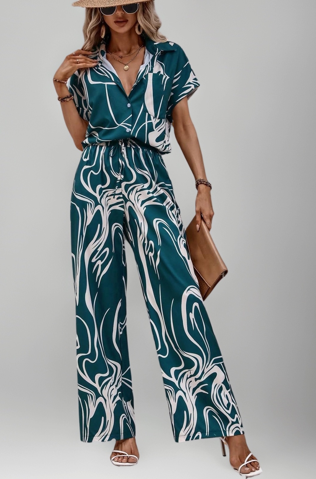 Leriya Fashion Co-ord Set for Women Stylish | Winter Cord Set for Women | Jumpsuit for Western Party Suit | Formal Office Wear & Casual Look | Women's Travel Co Ord Set Beach & Holiday Look