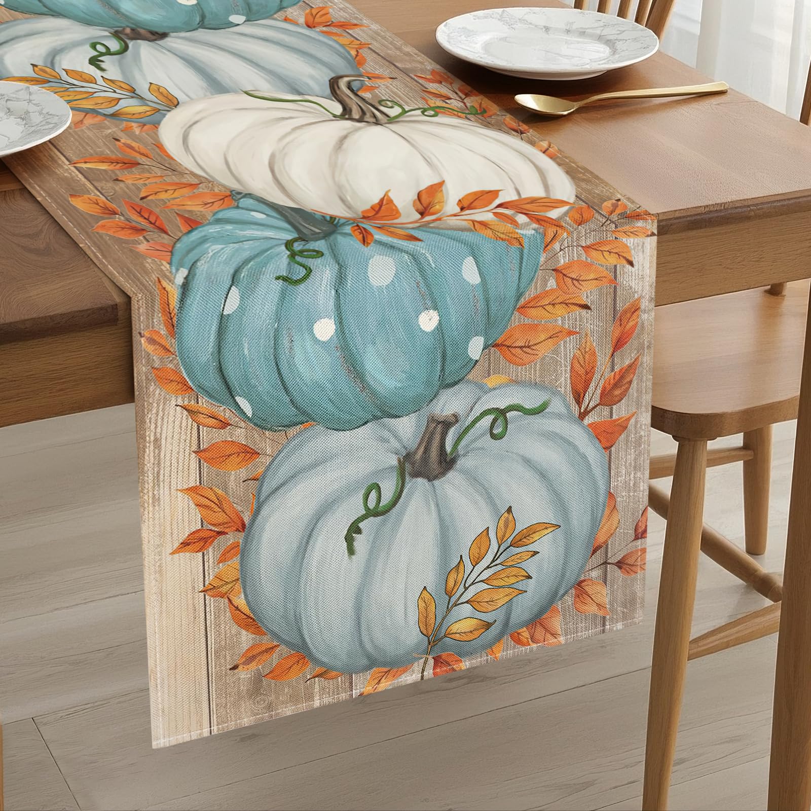 Chemin De Table Automne : Centre De Table Citrouille Floral