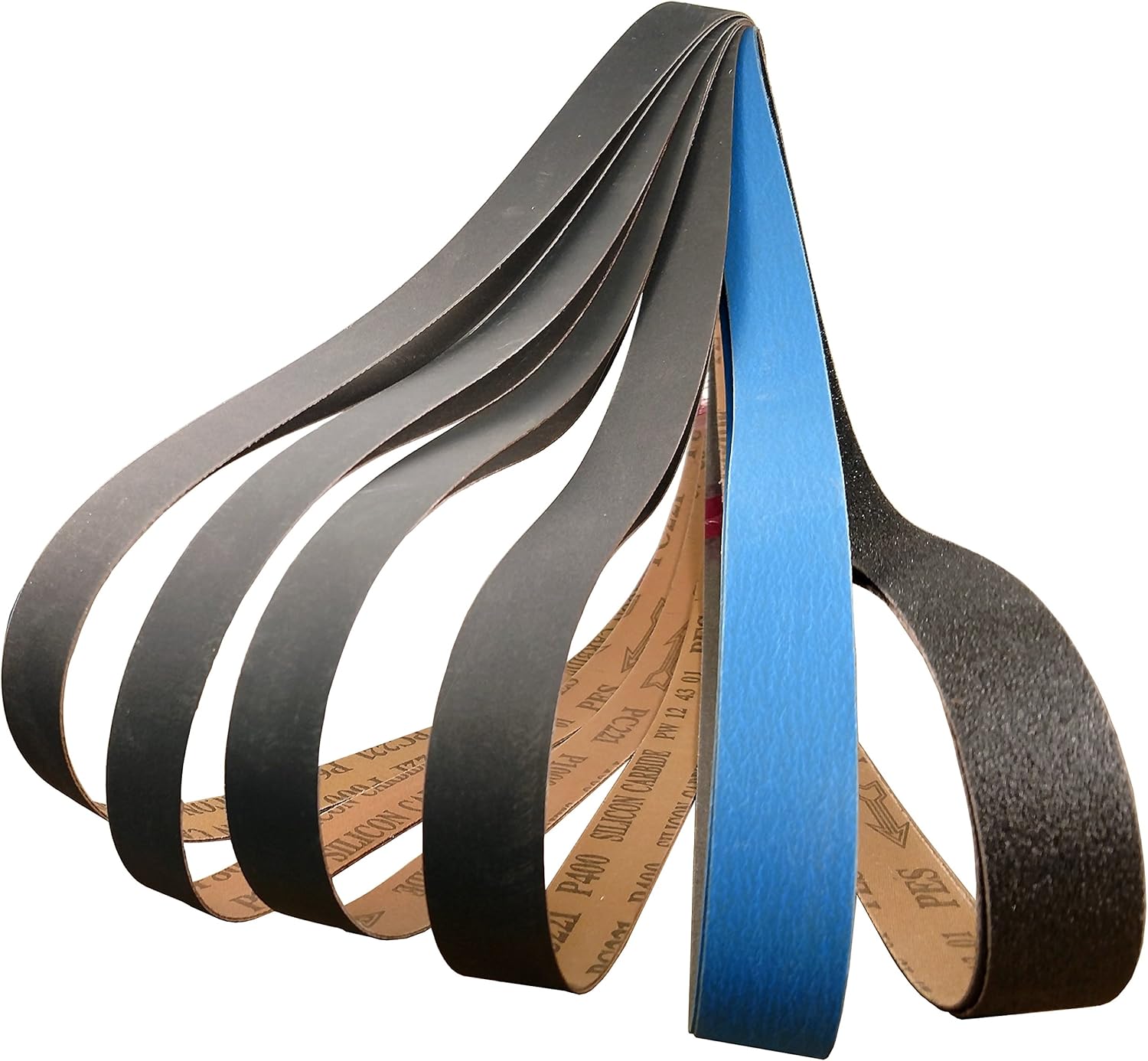 1 X 42 Premium Knife Sharpening Sanding Belts Assortment 80, 220, 400