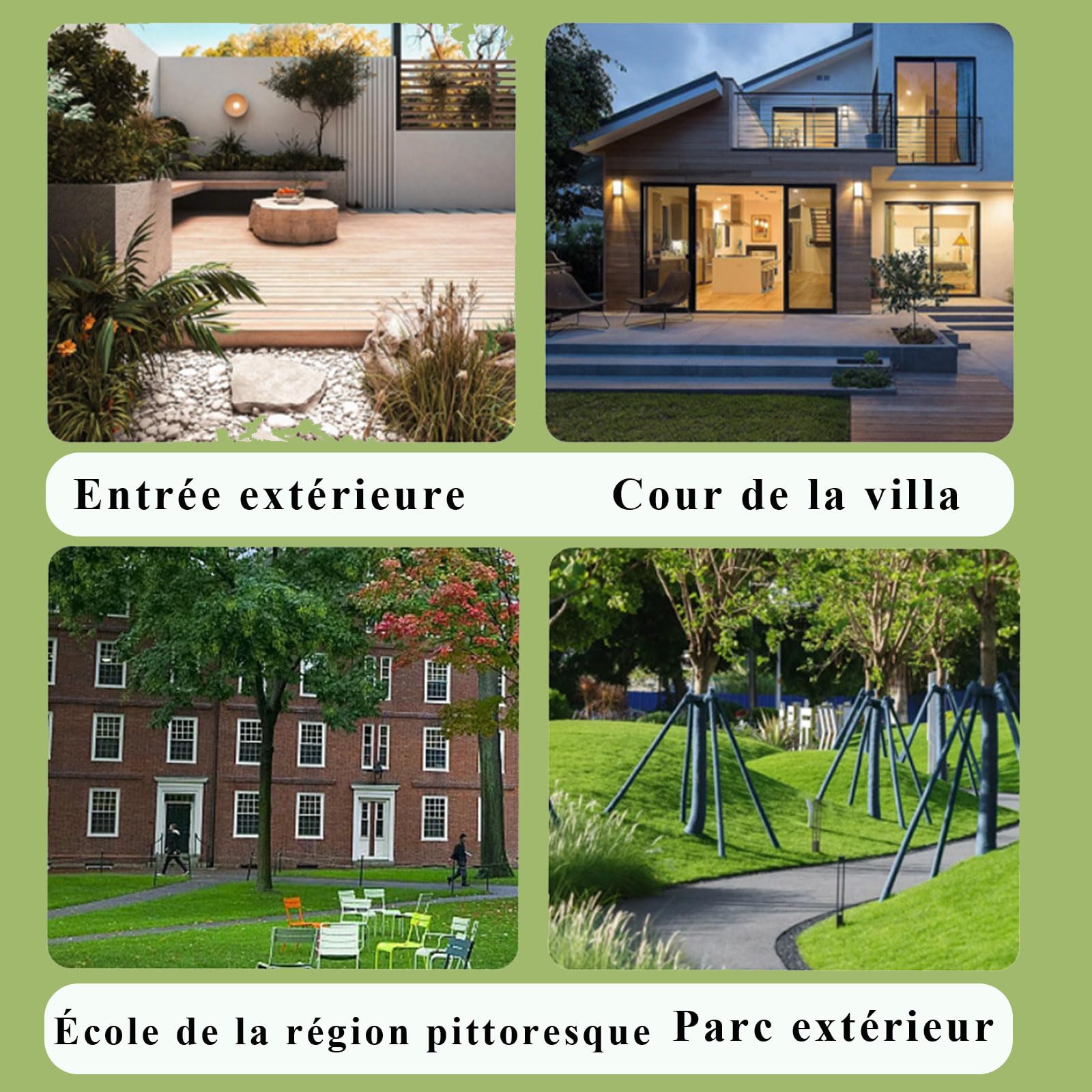 Fontaine de Jardin,Colonne d'eau de Jardin avec Robinets à Double Sortie, en Acier Inoxydable avec Robinet –Fontaine d'arrosage extérieure,borne d'arrosage Verticale antigel pour Jardins et terrasse