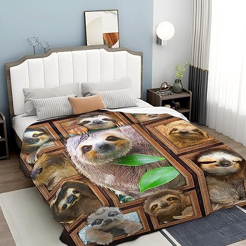 Miniatura 389 de Tijuboni Manta con diseño de tortuga marina y océano, regalos náuticos para mujeres, hombres, niñas, niños y adultos, manta de franela suave para