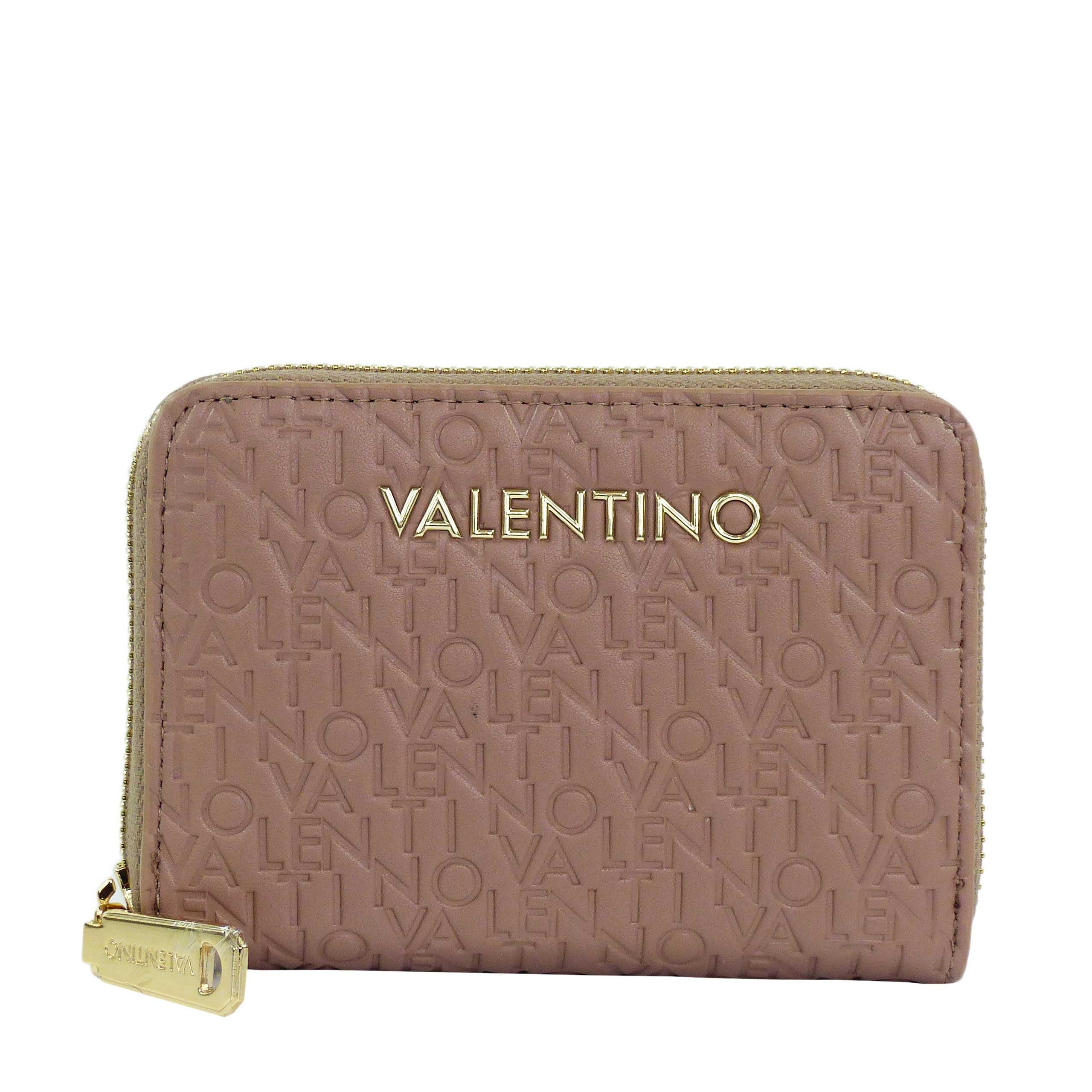 Valentino Falak Re Zip Around Wallet Taupe