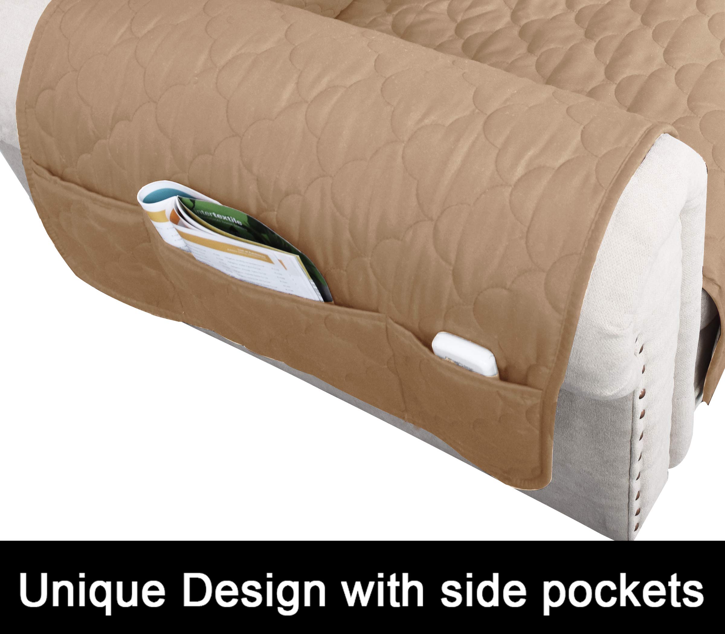 paw print sofa cover