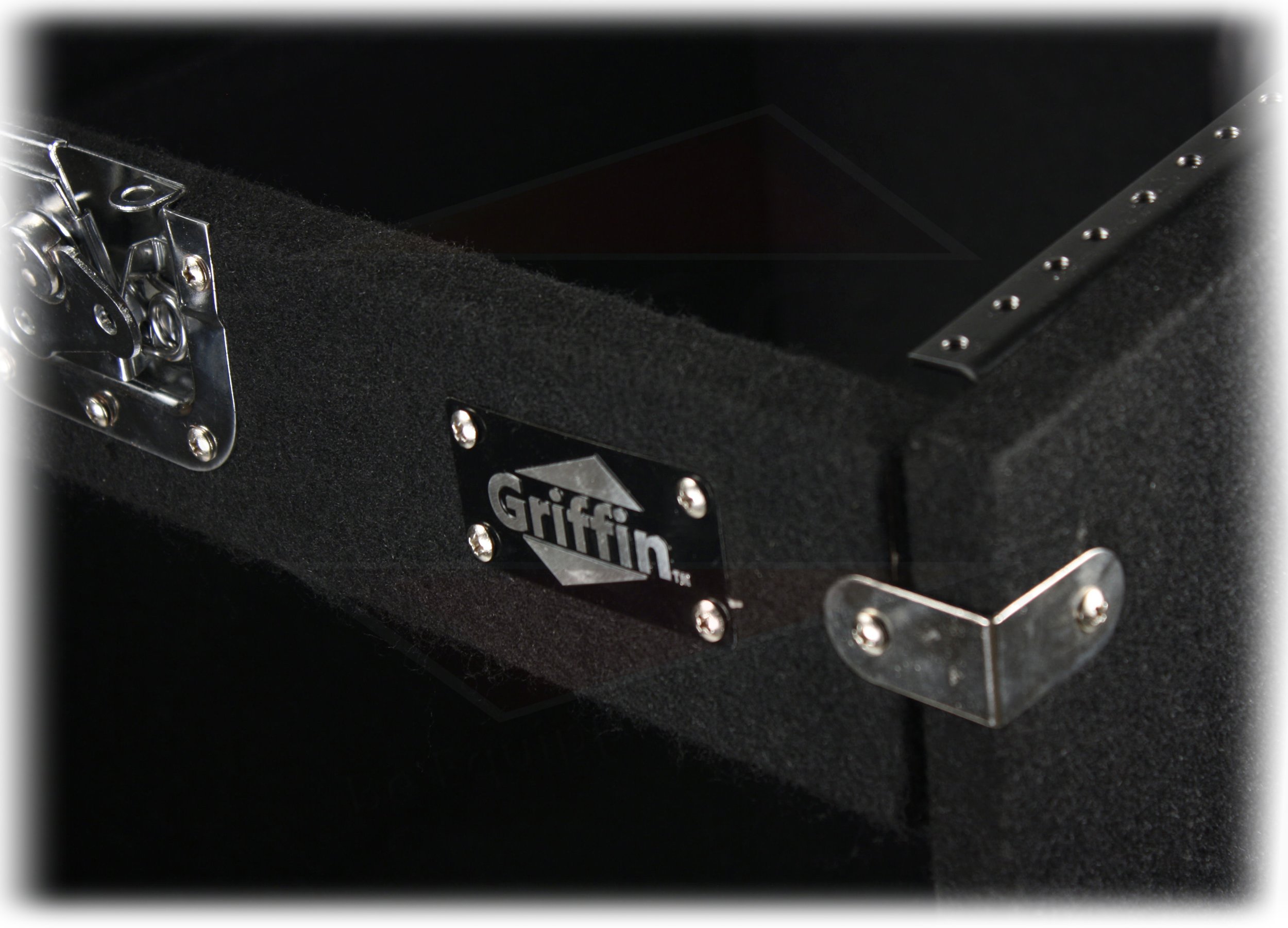 Ultimate Rackmount Studio Mixer Flight Road Case By GRIFFIN 25U Mount Space ProAudio Amp