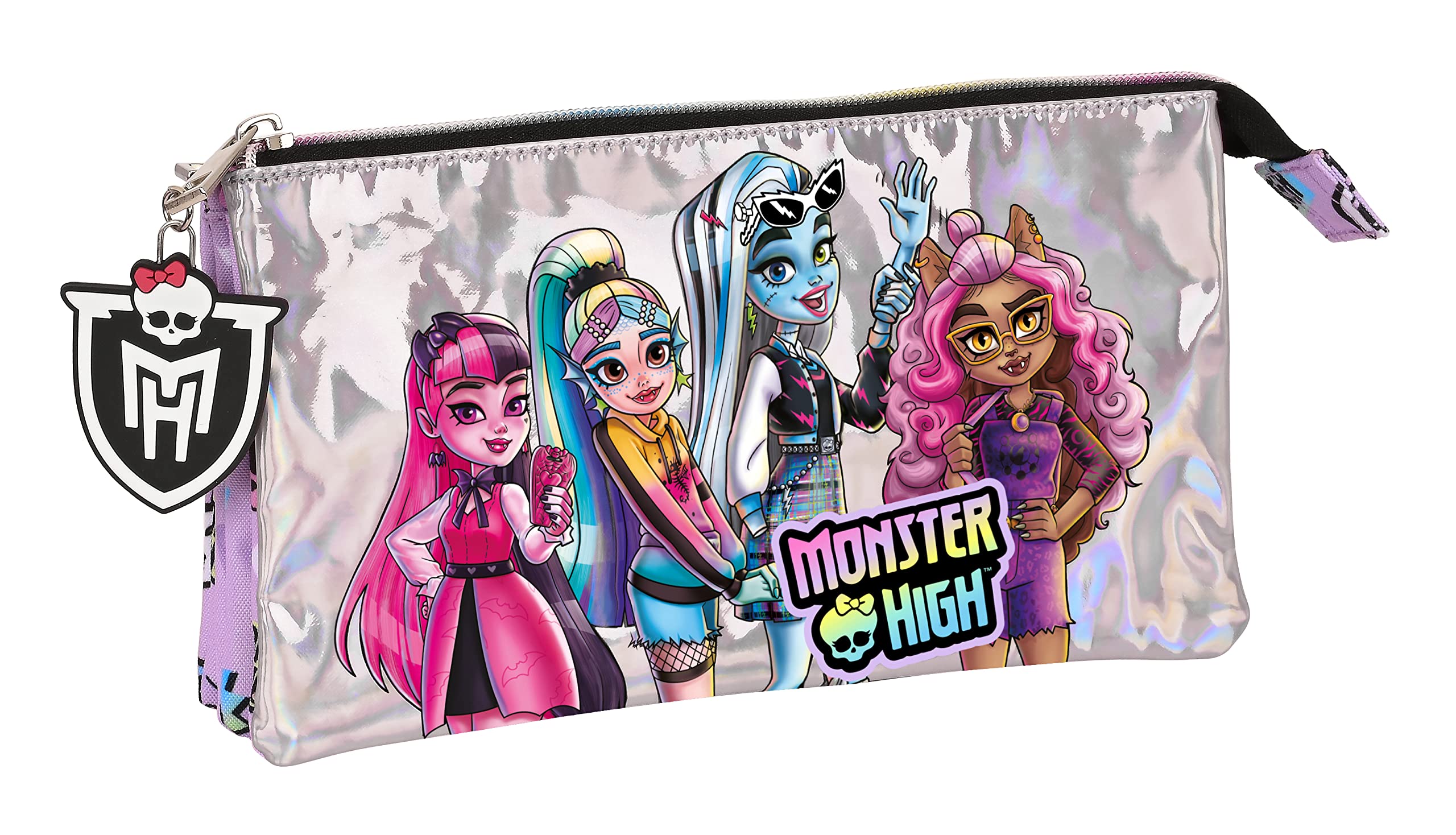 PORTATODO TRIPLE MONSTER HIGH "BEST BOOS"