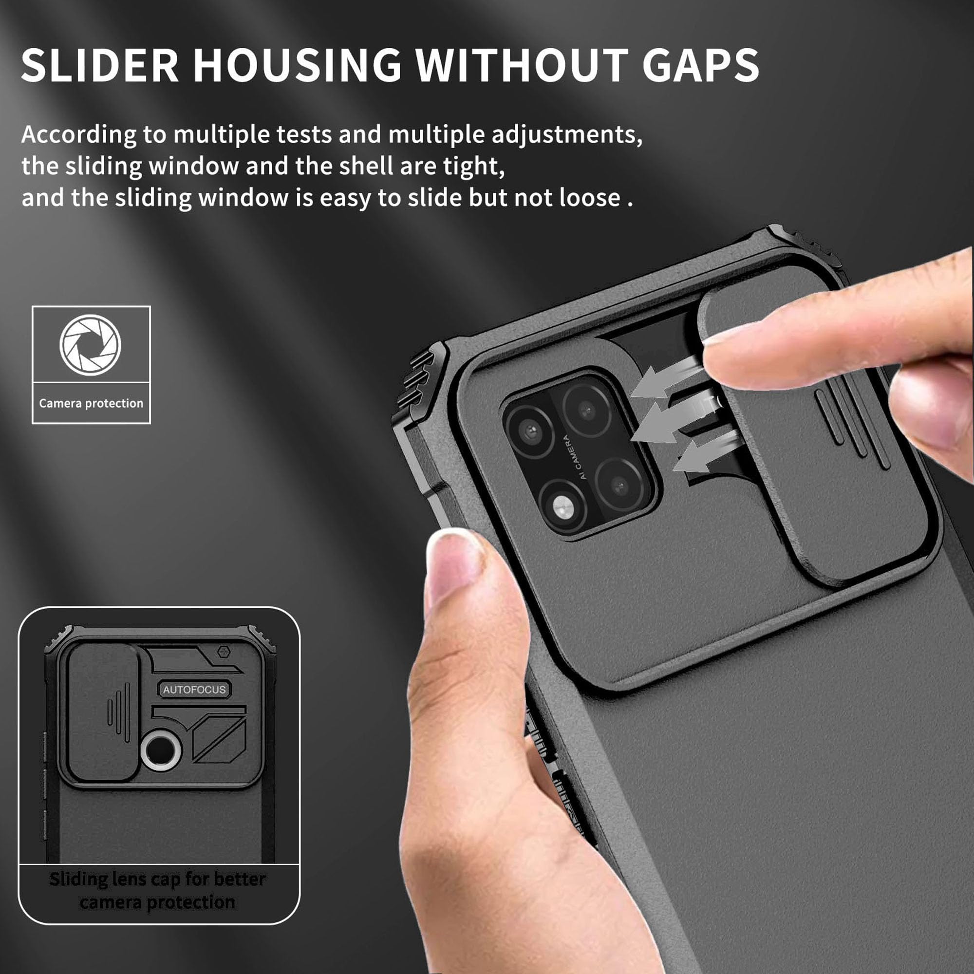 XINYEXIN Cover per Realme 16 Pro, Traslucida Custodia