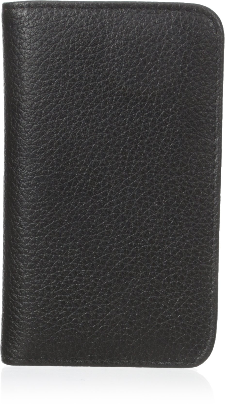 Buxton womens Hudson Pik-Me-Up Snap Card Case, black, One Size