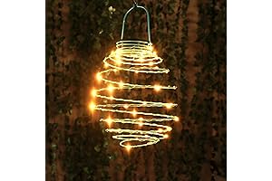 Stunning Solar Spiral Lanterns for Captivating Outdoor Decor