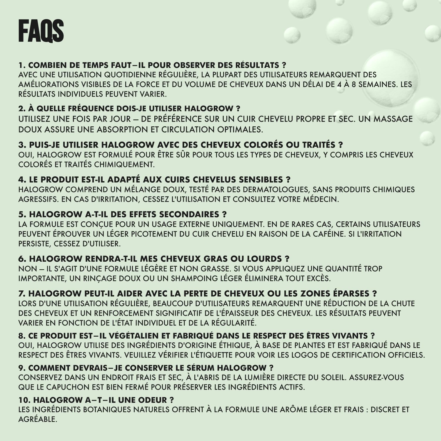 Serum Pousse Cheveux Spray | Favorise la Pousse des Cheveux très rapide | Huile Pousse Cheveux Spray de la Biotine, Caféine, de l'huile de Ricin et de l'Aminexil (3 mois d'utilisation)