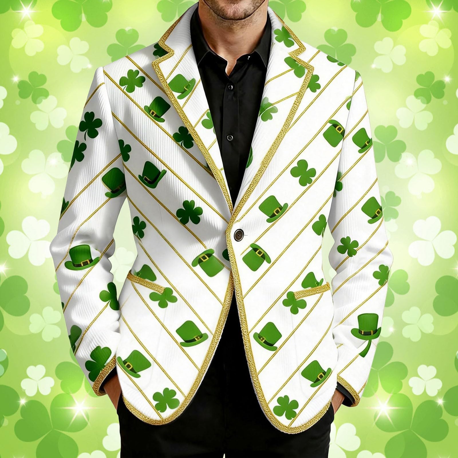Elegante chaqueta de pana con estampado de esmoquin para hombre, estilo casual, para negocios, ropa formal para otoño e invierno, discoteca