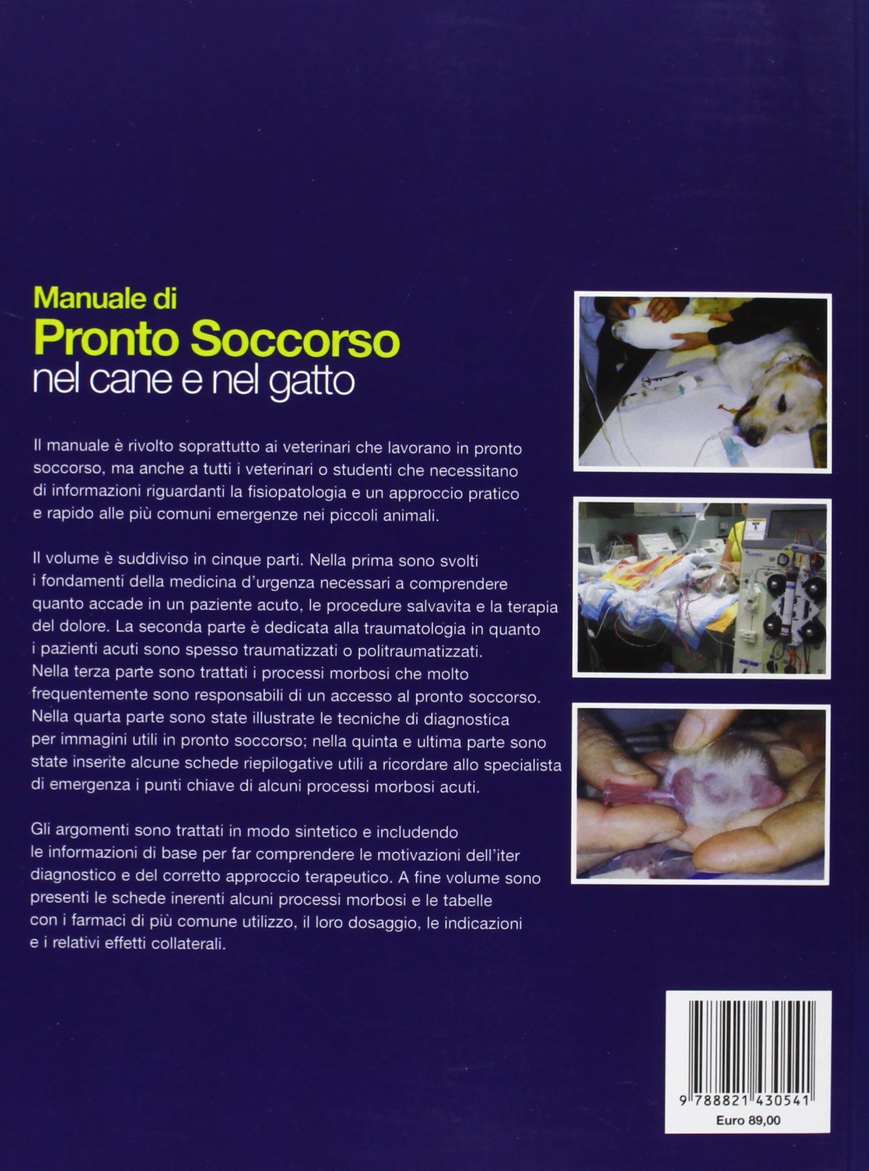 Manuale di pronto soccorso nel cane e nel gatto