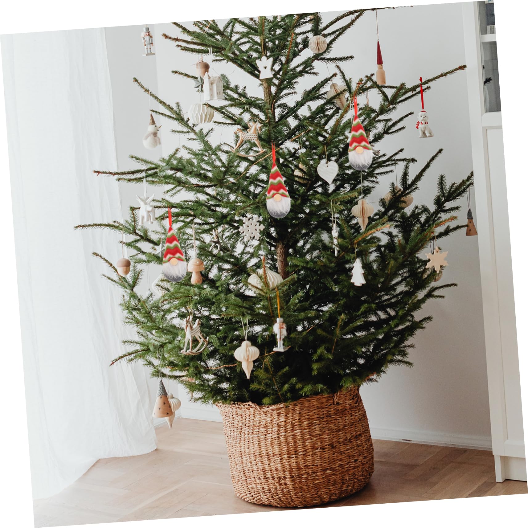 Cabilock 2 Juegos Adorno De Muñeca Sin Rostro Decoraciones Navideñas De Interior Árbol De Navidad Colgando Muñecas Colgantes Navideños Muñecos Navideños Decoración Navideña Hilo 8 Uds * 2