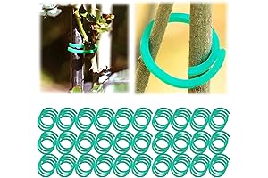 200PCS Plant Support Clips, Secured Plastic Plant Clips Reusable Garden Clips for...