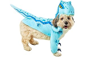 Rubie's Jurassic World Blue Dog Costume: Unleash Your Canine's Prehistoric Prowess