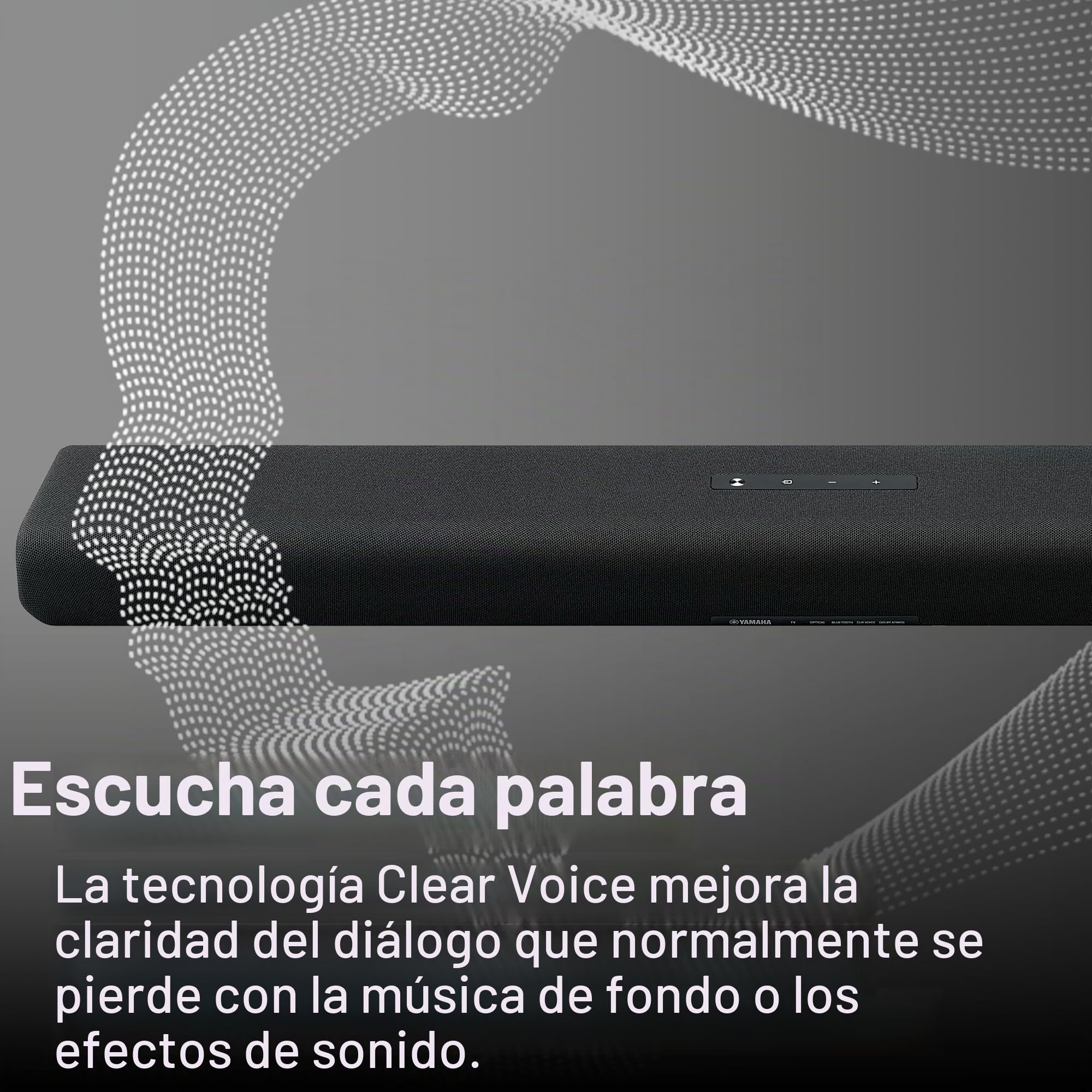 Yamaha Barra de Sonido Dolby Atmos SR-B30A con subwoofers Integrados (Negro)