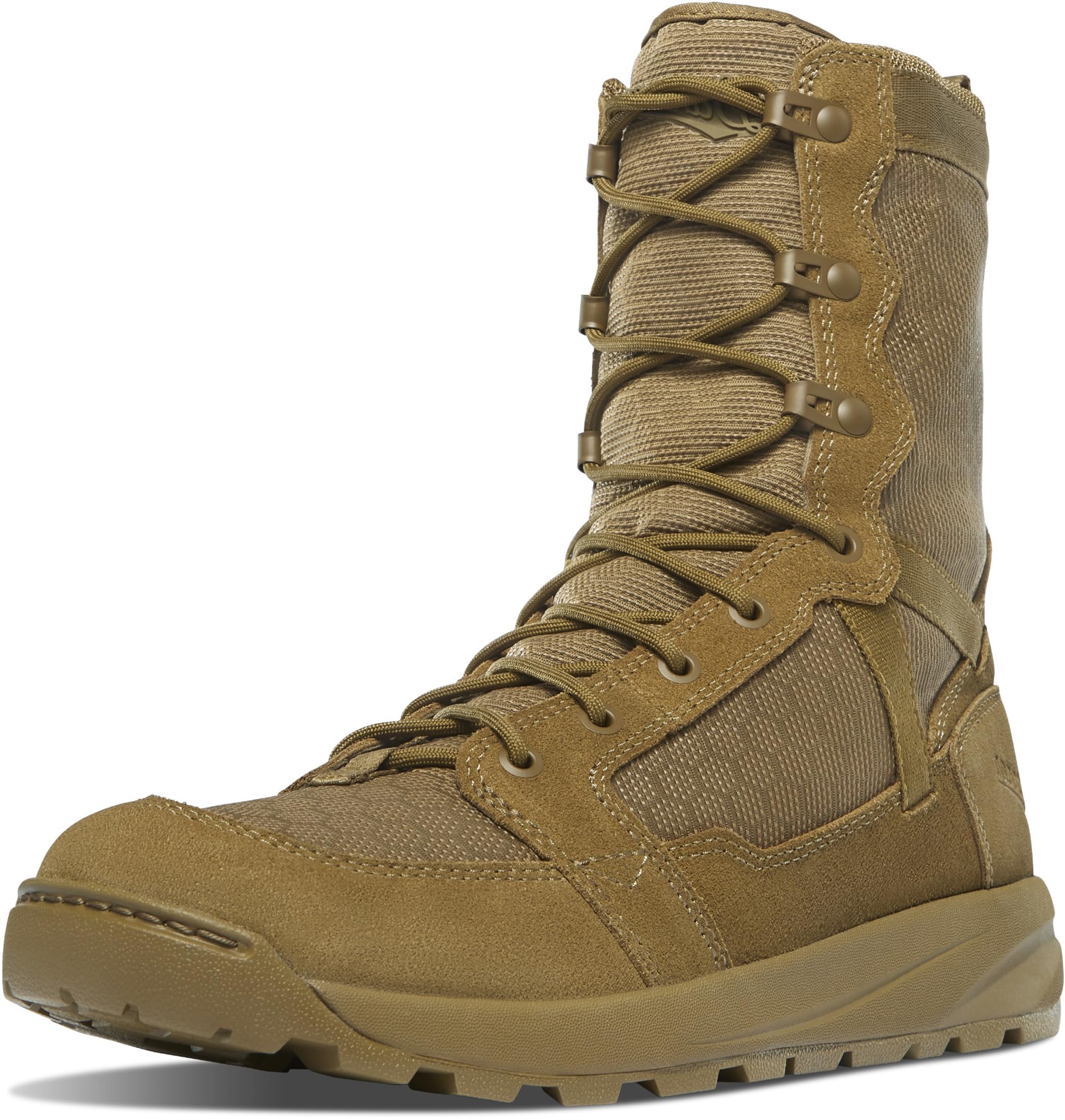 Danner Resurgent Military 8" Hot Men's Tactical Boots, Vibram Outsole, Breathable Mesh, US Air Force & Army Compliant