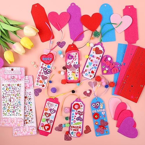 Miniatura 2 de Regalos del día de San Valentín para niños  401 tarjetas del día de San Valentín, kit de manualidades de bricolaje, kits de manualidades de San