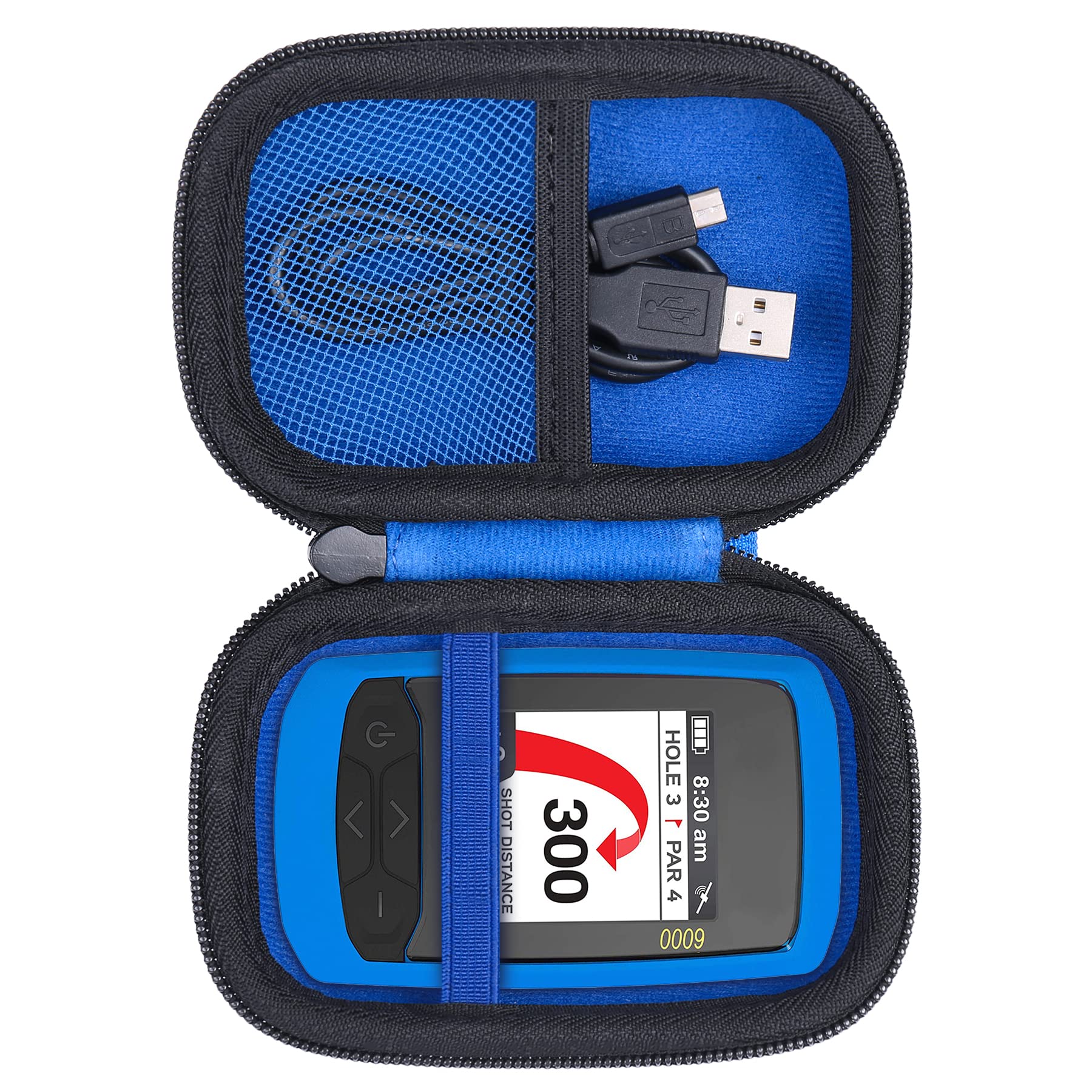 Aenllosi Hard Carrying Case Compatible with Izzo Swami 6000 Golf (Blue)
