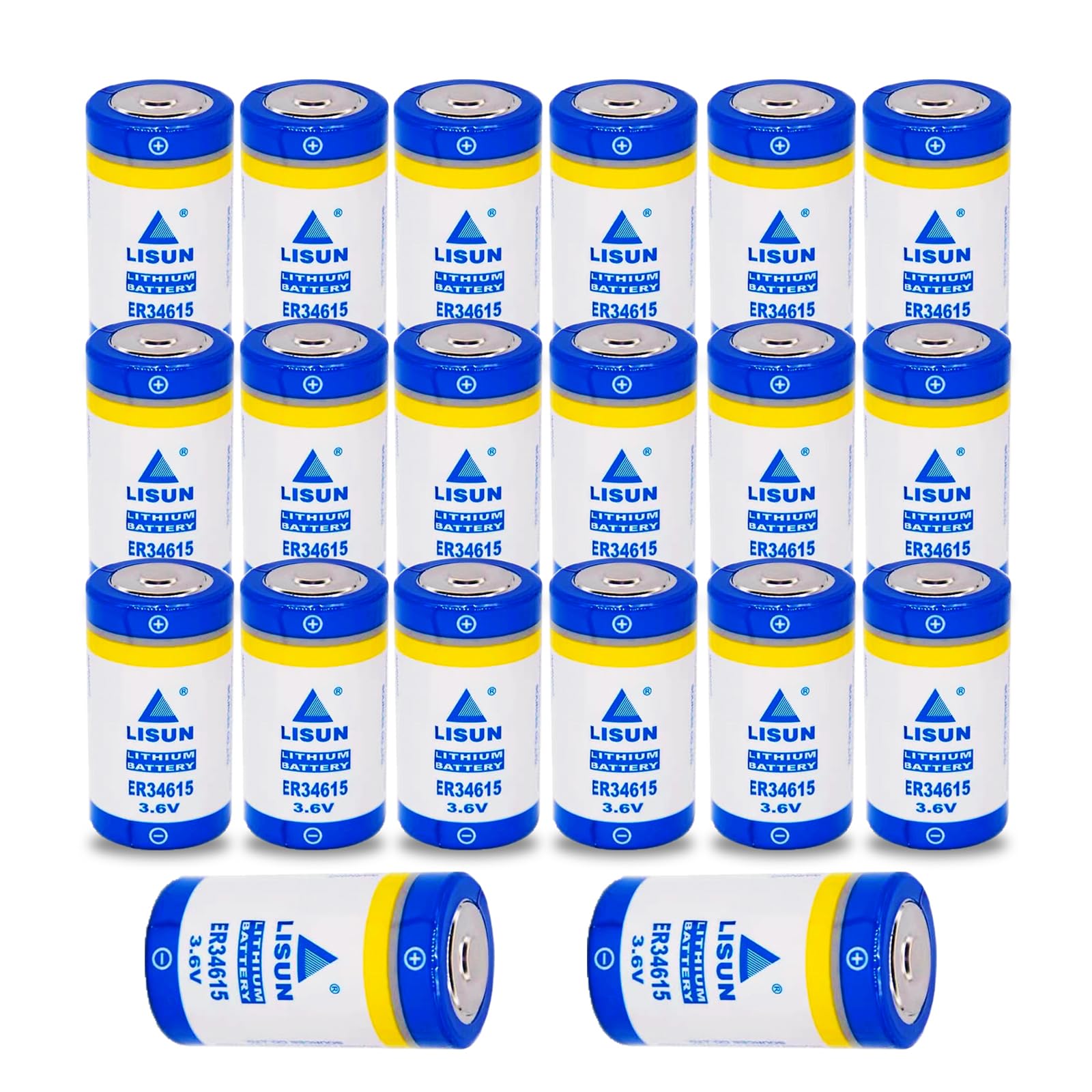 HDSBFCWYGG <- 20pcs -> ER34615 3.6v 19000mah Size D Battery for LISUN Multipurpose PLC Programmer