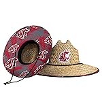 FOCO NCAA Floral Straw Hat