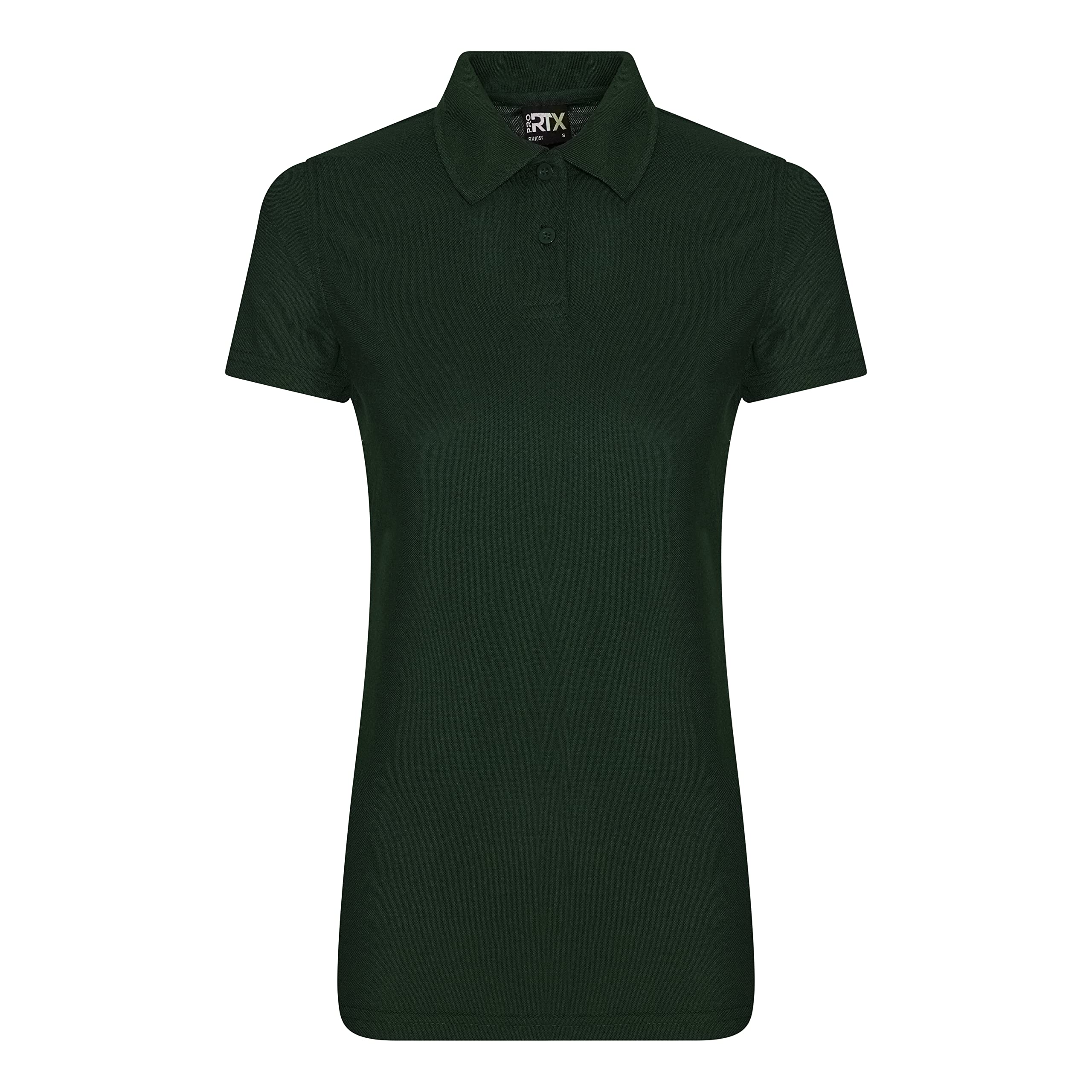 PRORTX RX05F Ladies Pro Polyester Polo Shirt - Bottle Green - XL