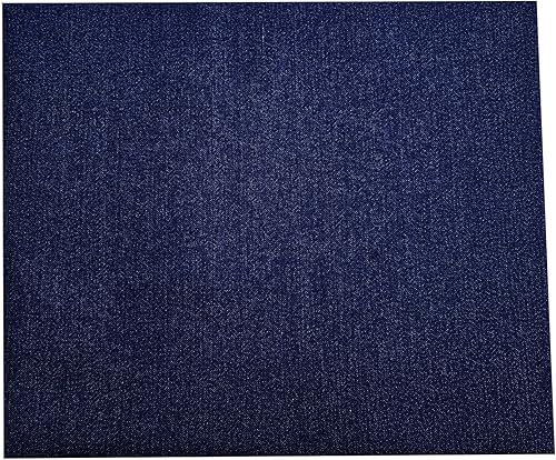 Tela de mezcla de algodón elástica de 9 onzas por The Yard para manualidades de costura (azul oscuro 2 yardas) Tela de mezcla de algodón elástica de 9 onzas por The Yard para manualidades de costura (azul oscuro 2 yardas)