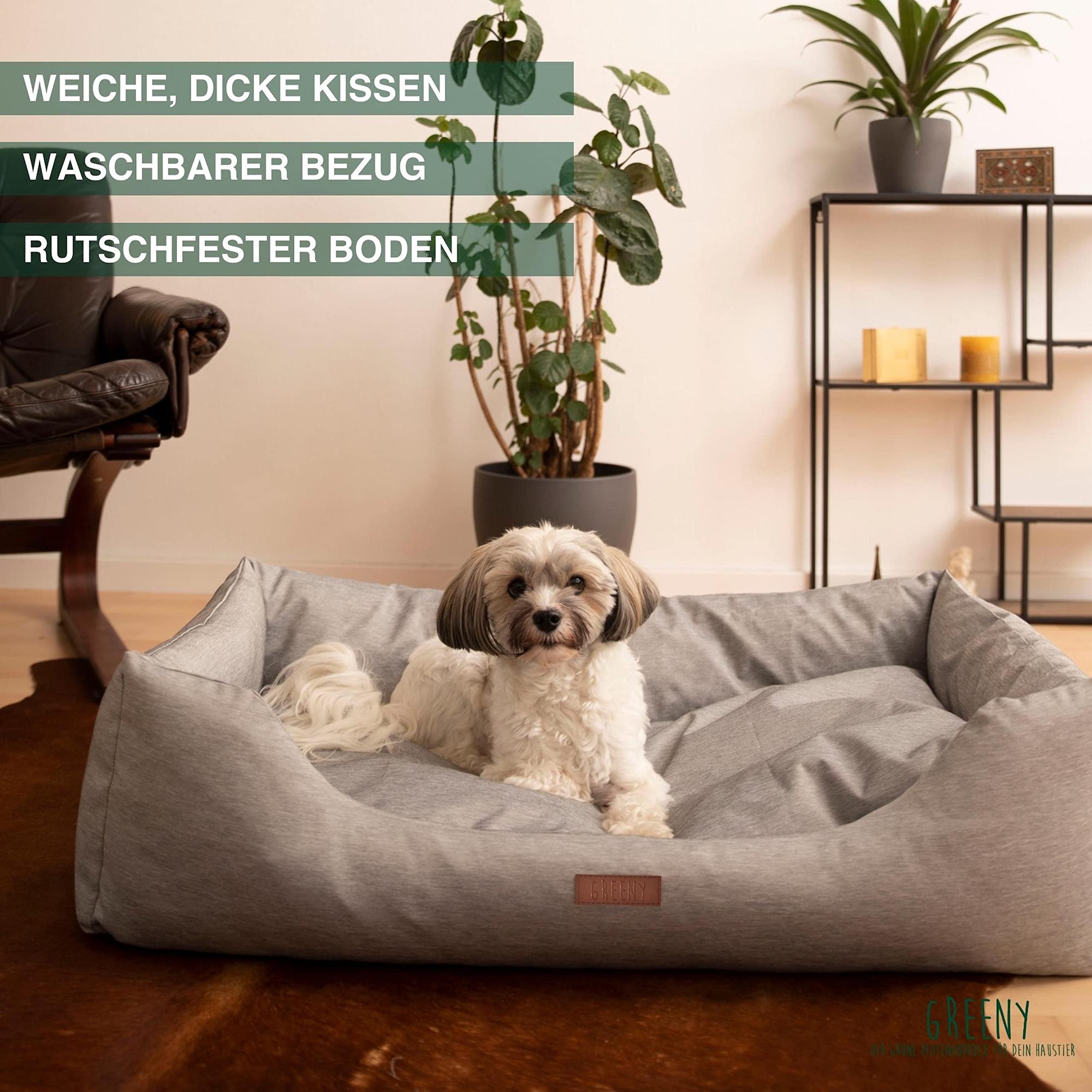 Flauschiges Donut-Hundebett, 90 Cm, Waschbar, Rutschfest – Für Mittelgroße Hunde & Katzen, Weich & Kuschelig