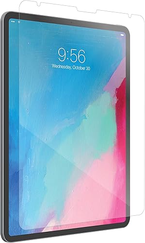 Invisible Shield ZAGG InvisibleShield Glass Plus - Protector de pantalla de vidrio templado hecho para Apple iPad Pro de 11 pulgadas, transparente