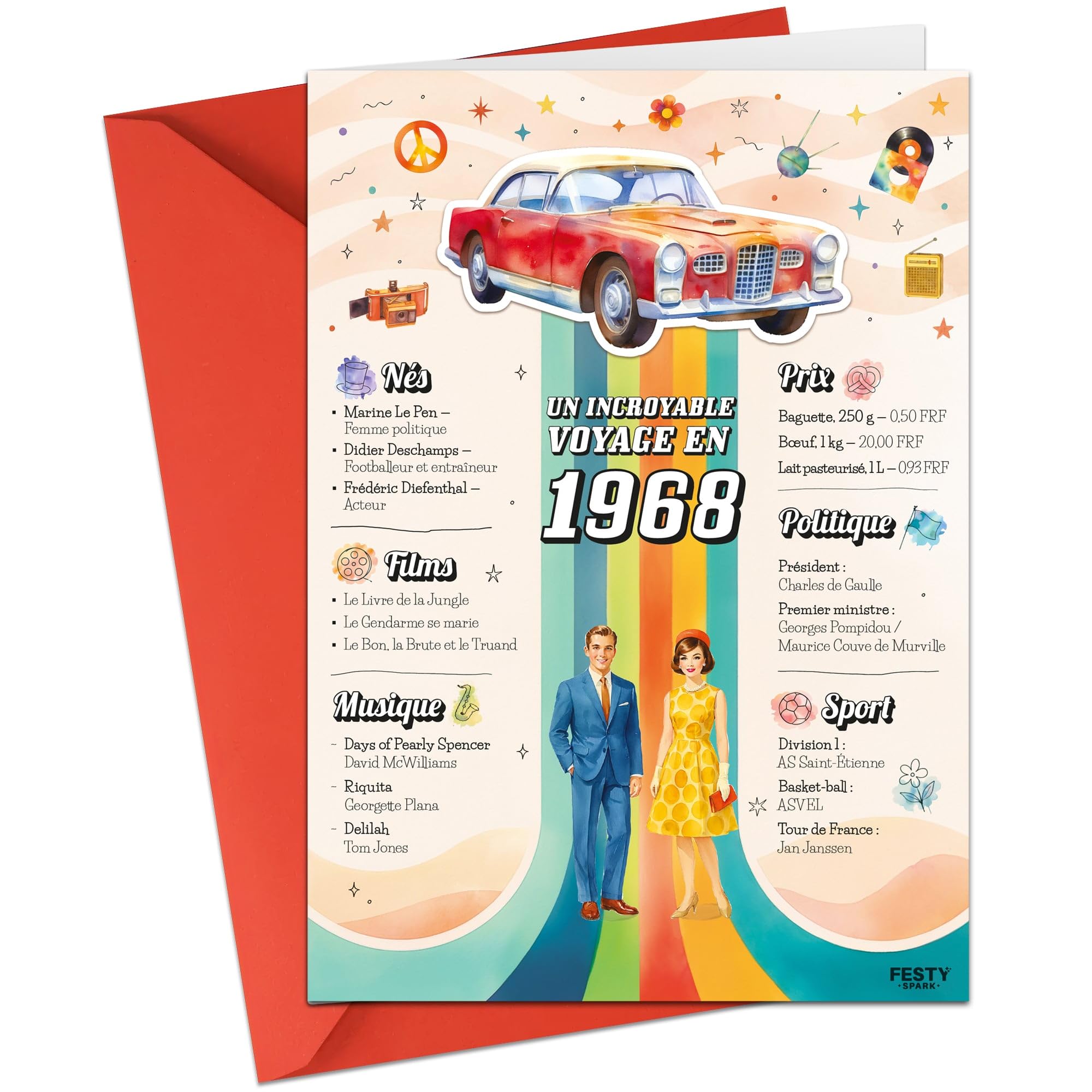 1968 [A5 Carte]