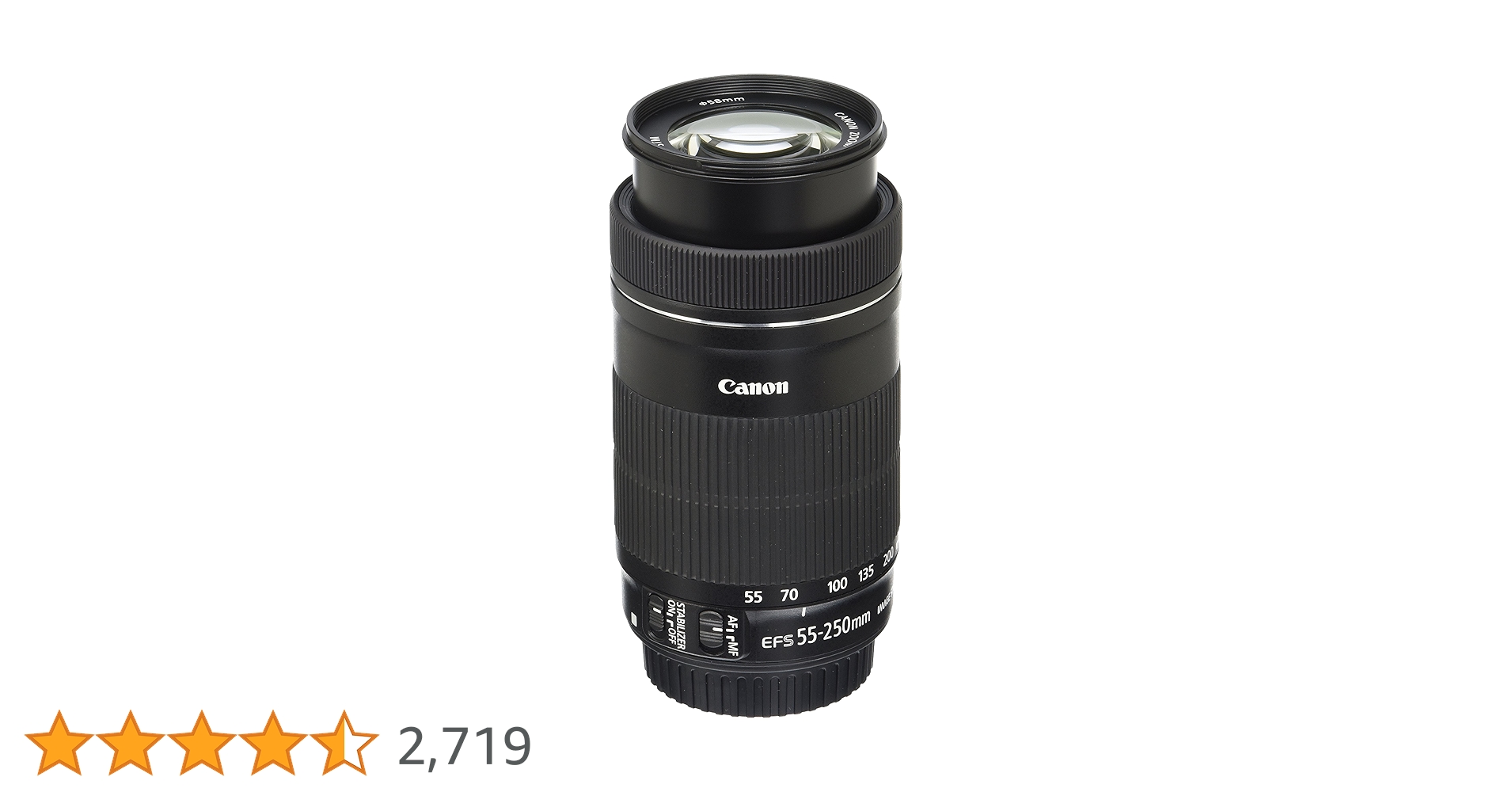 パピコCanonEOS EF-S55-250mmF4-5.6IS STM EF-S Canon EF-S55-250mm F4-5.6 IS STM キャノン APS-C対応 EF