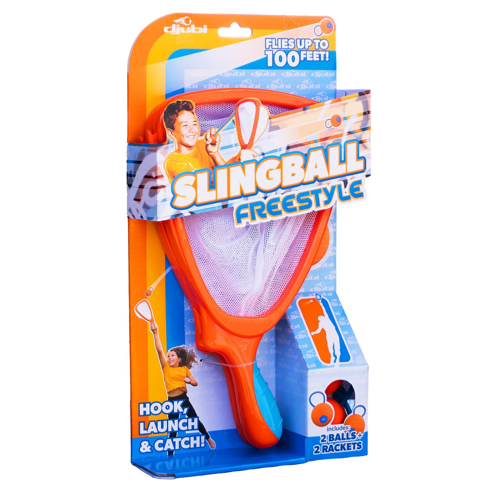 Djubi Slingball- The Coolest New Twist on The Game of Catch!