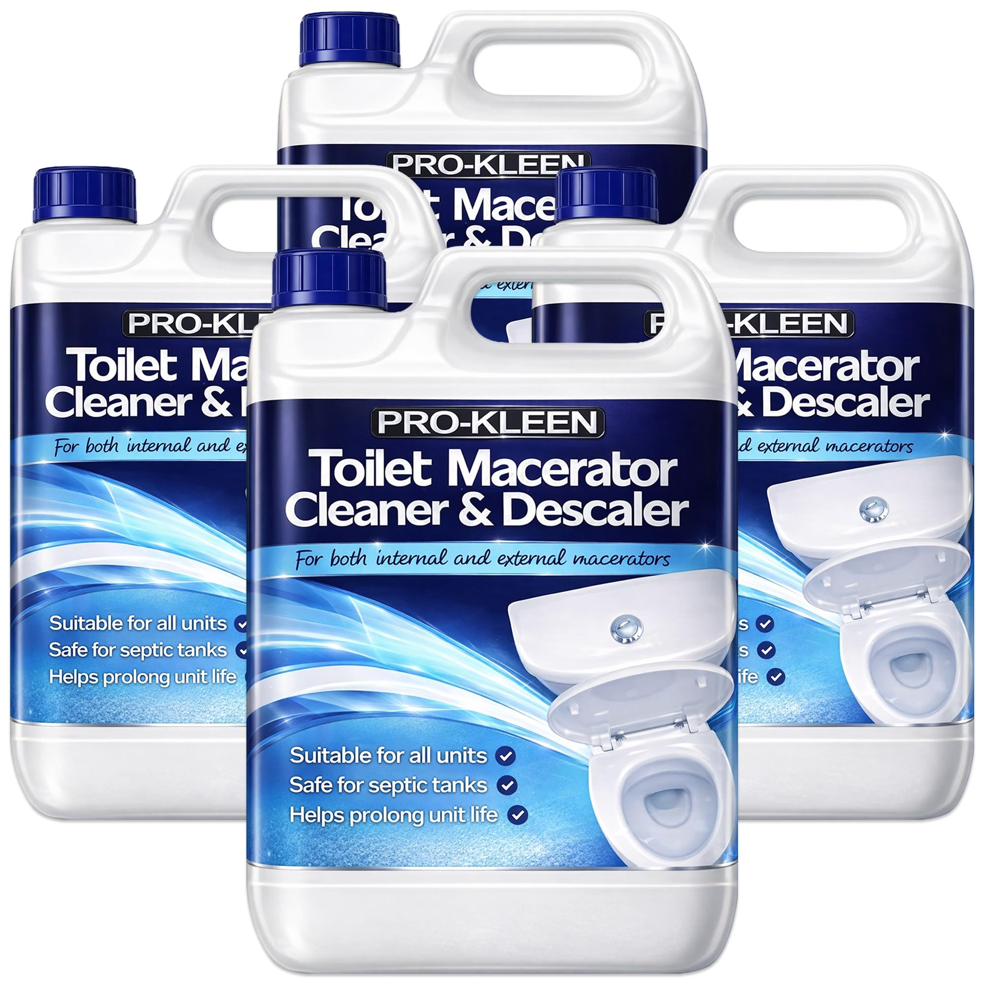 20L of ProKleen Toilet Macerator Cleaner & Descaler Compatible With All Saniflo