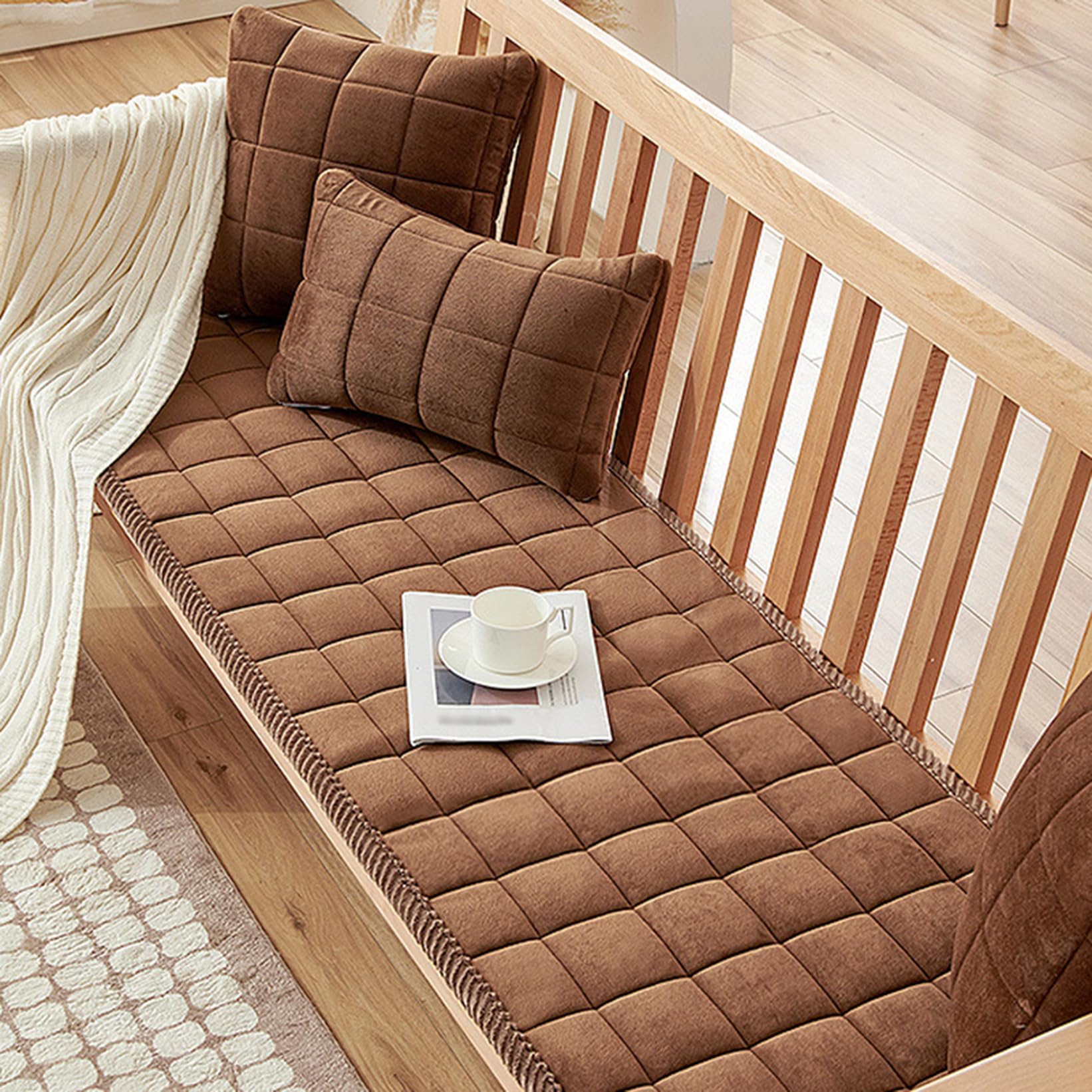 Amazon｜[DLAWF] クッション 長座布団 座布団 おしゃれ 椅子 ソファー