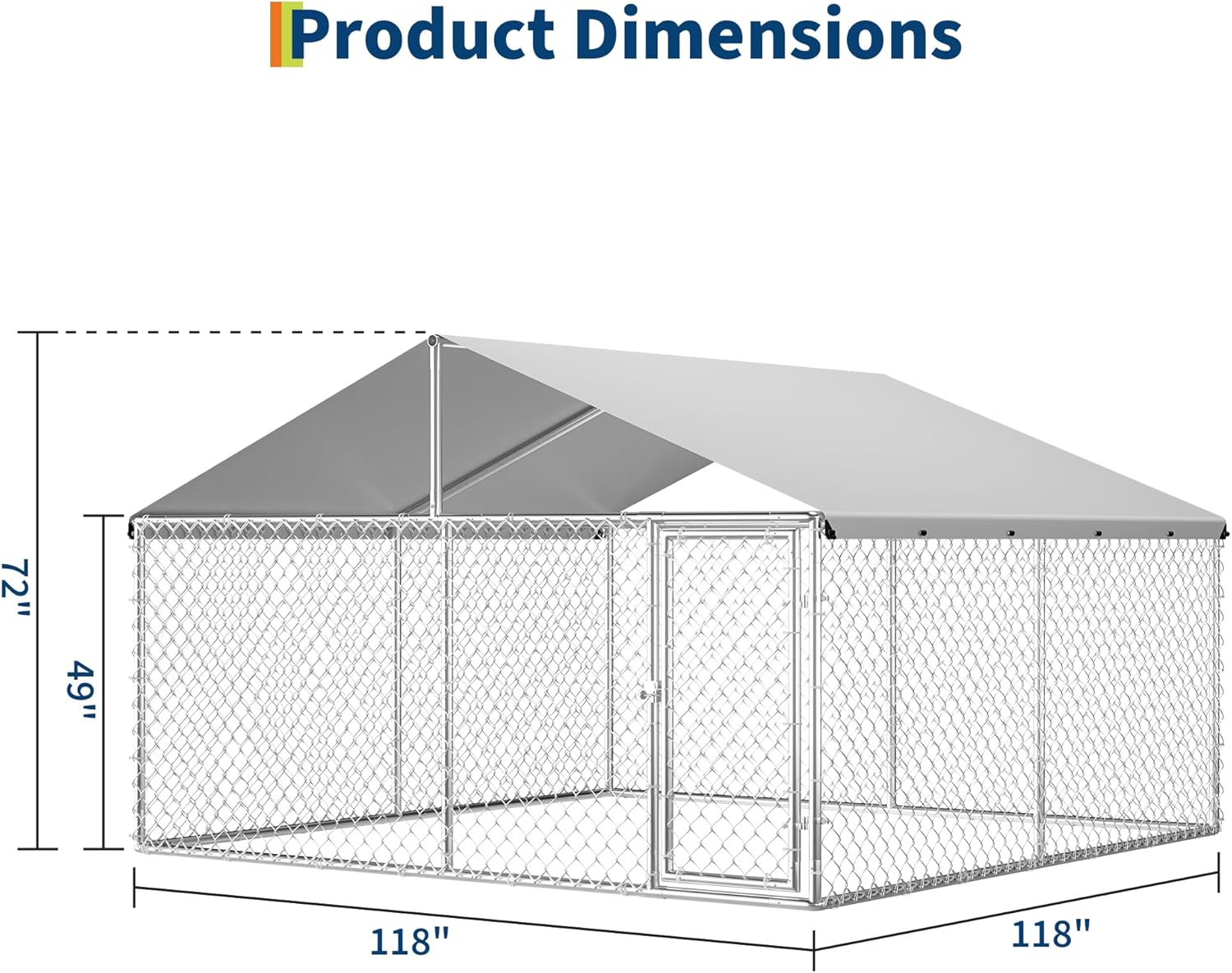 Ultimate Outdoor Dog Kennel: Review of the Heavy Duty 10x10x6ft Galvanized Playpen