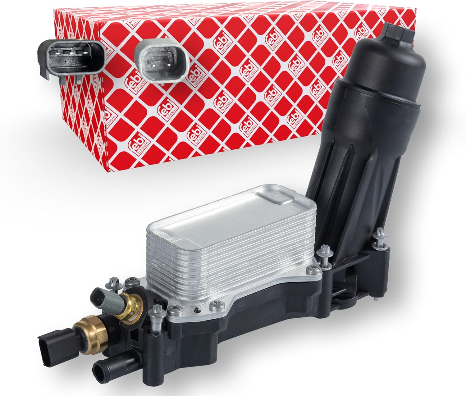 febi bilstein 109170 Oil Filter Housing with Oil Filter and Oil Cooler