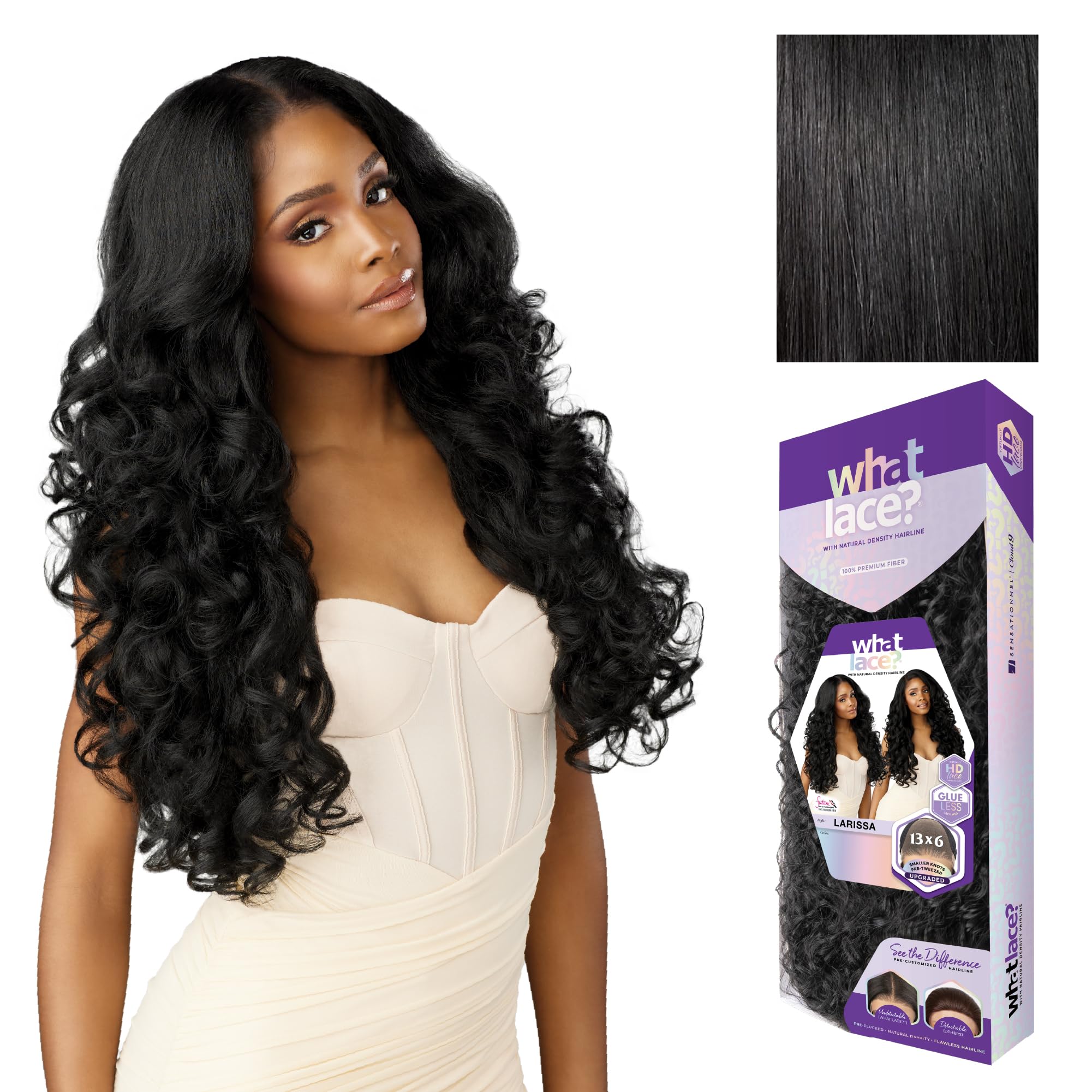 Amazon.com : Sensationnel What Lace 13X6 Wig - Larissa Lacefrontal